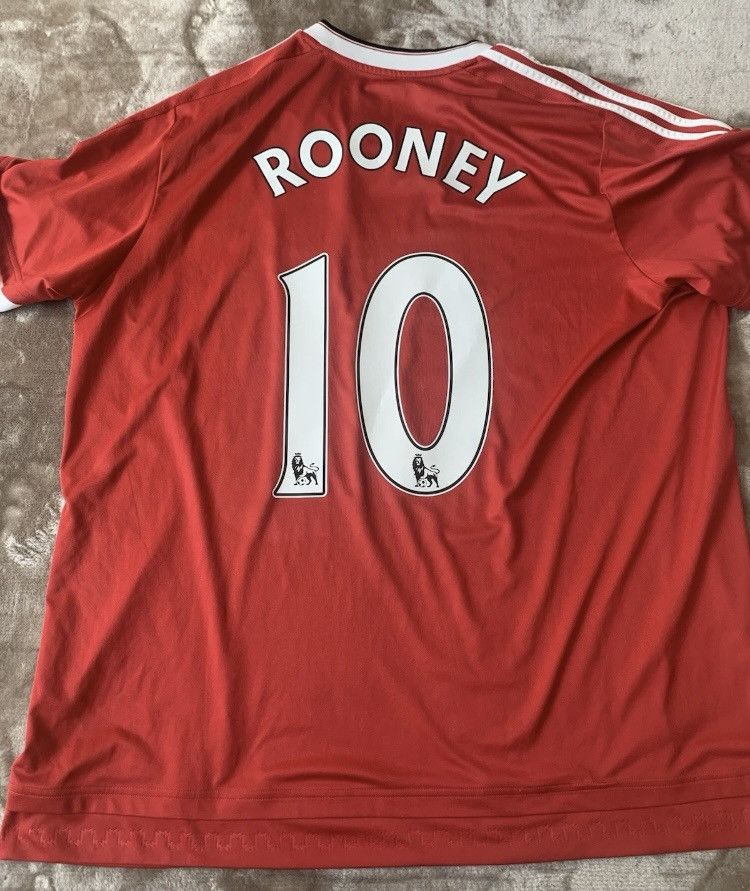 Adidas Jersey rooney manchester united Size US XL / EU 56 / 4 - 1 Thumbnail