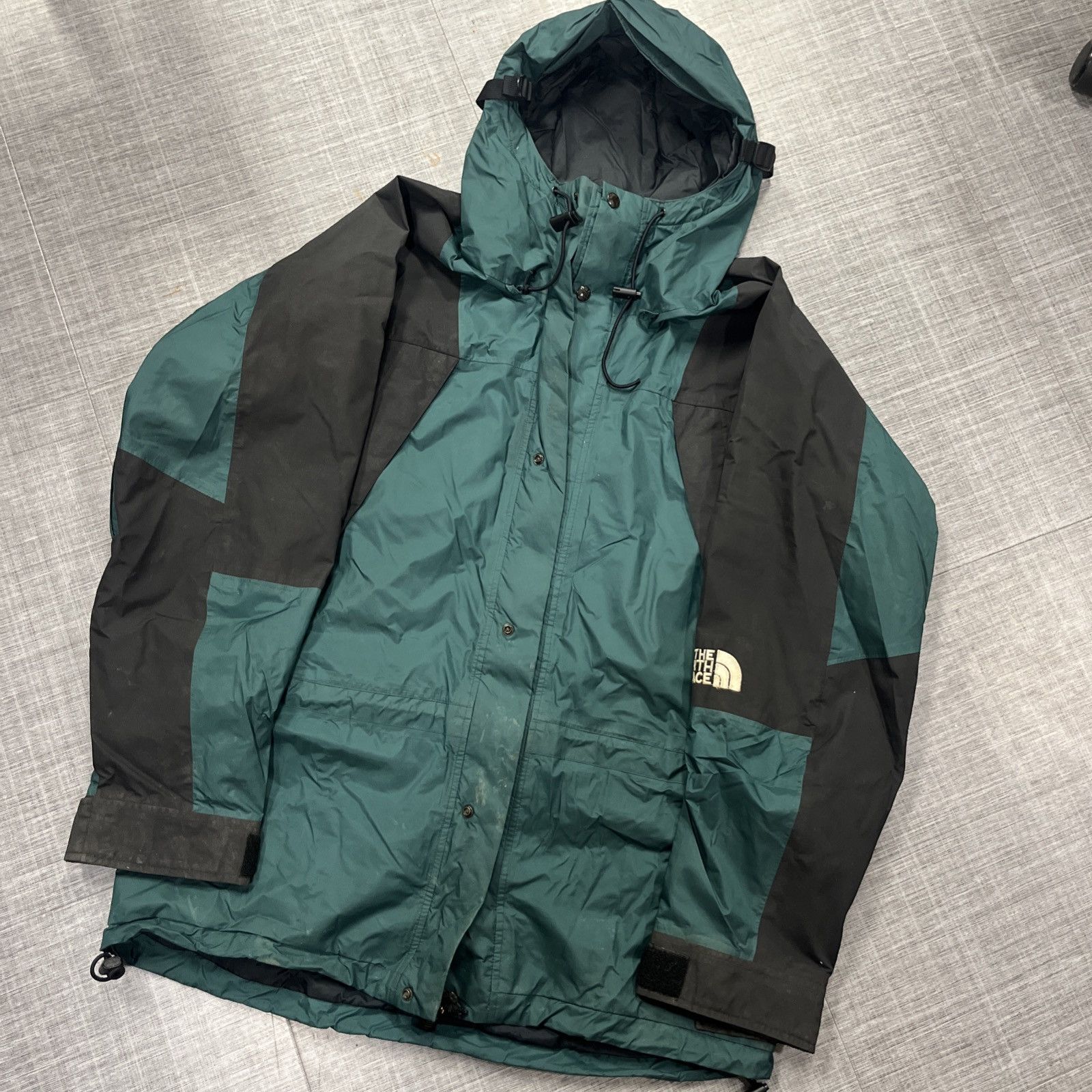 Goretex × The North Face × Vintage Crazy VTG 90s The Northface Mountaineer All Weather Jacket Size US L / EU 52-54 / 3 - 1 Thumbnail