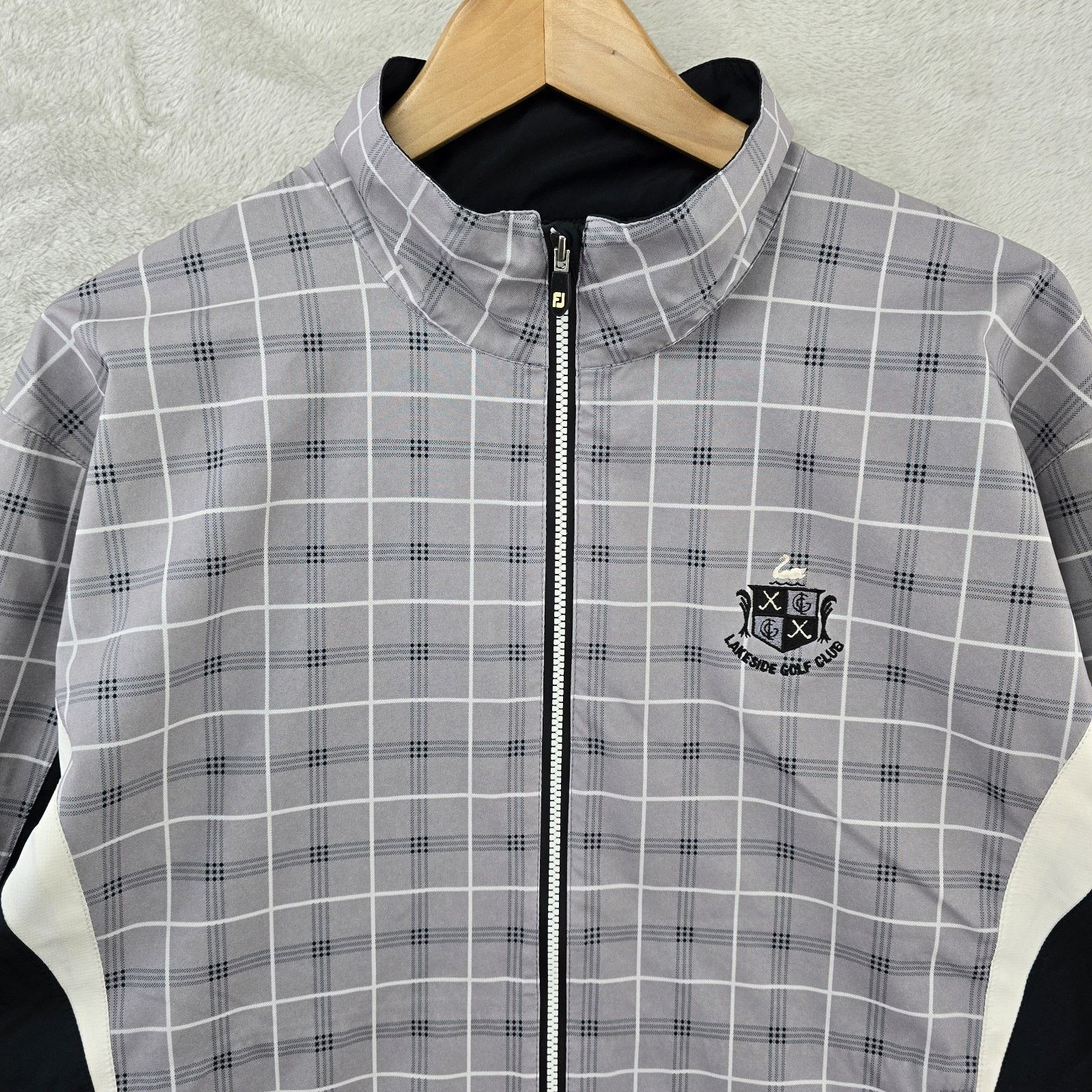 Footjoy FootJoy DryJoys HydroLite Golf Rain Jacket Medium Plaid Size US M / EU 48-50 / 2 - 3 Thumbnail