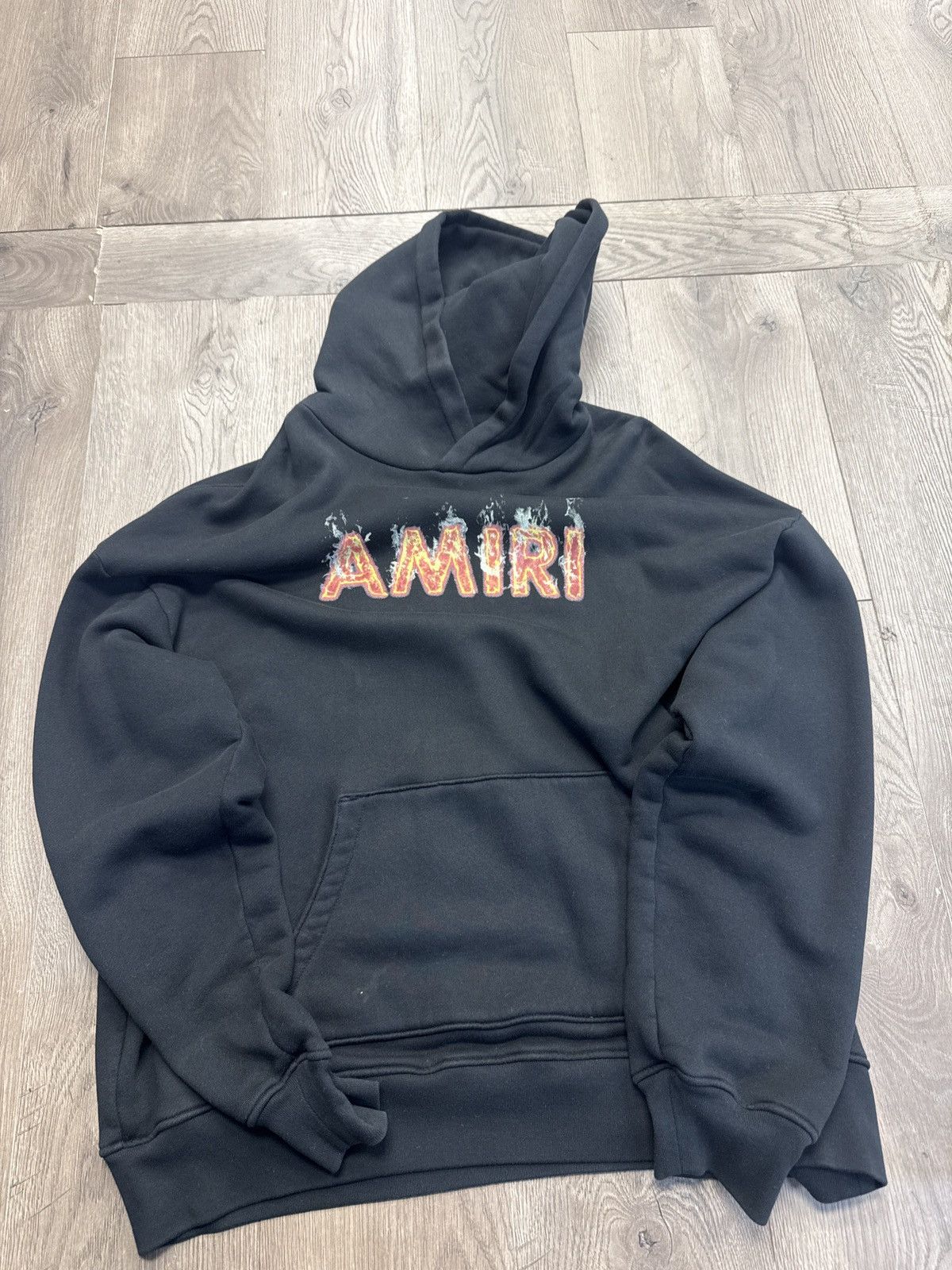 Amiri Amiri flame hooded sweatshirt Size US L / EU 52-54 / 3 - 1 Thumbnail