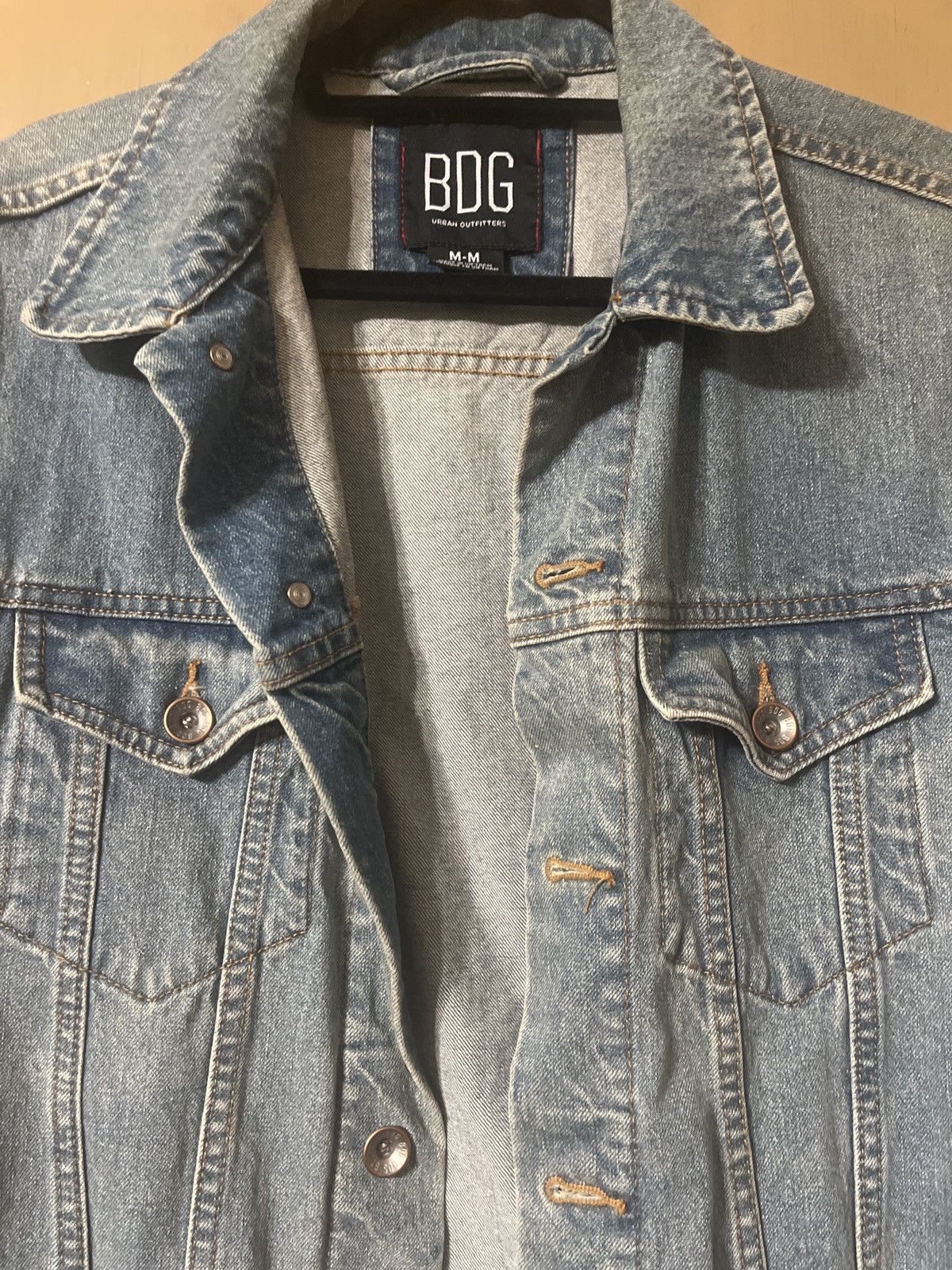 Bdg BDG Urban Outfitters Men’s Denim Jacket Size US M / EU 48-50 / 2 - 3 Thumbnail