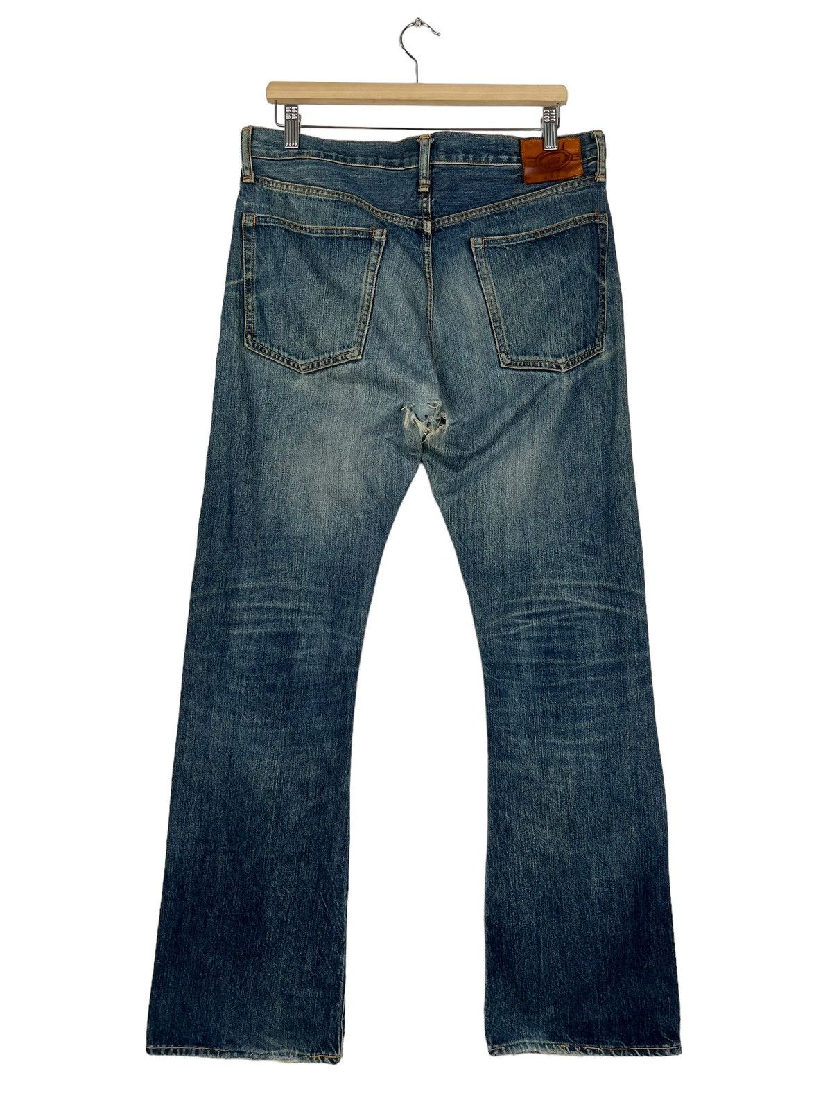 Kapital 🔥 KAPITAL DYED BROKEN DISTRESSED DENIM Size US 34 / EU 50 - 7 Thumbnail
