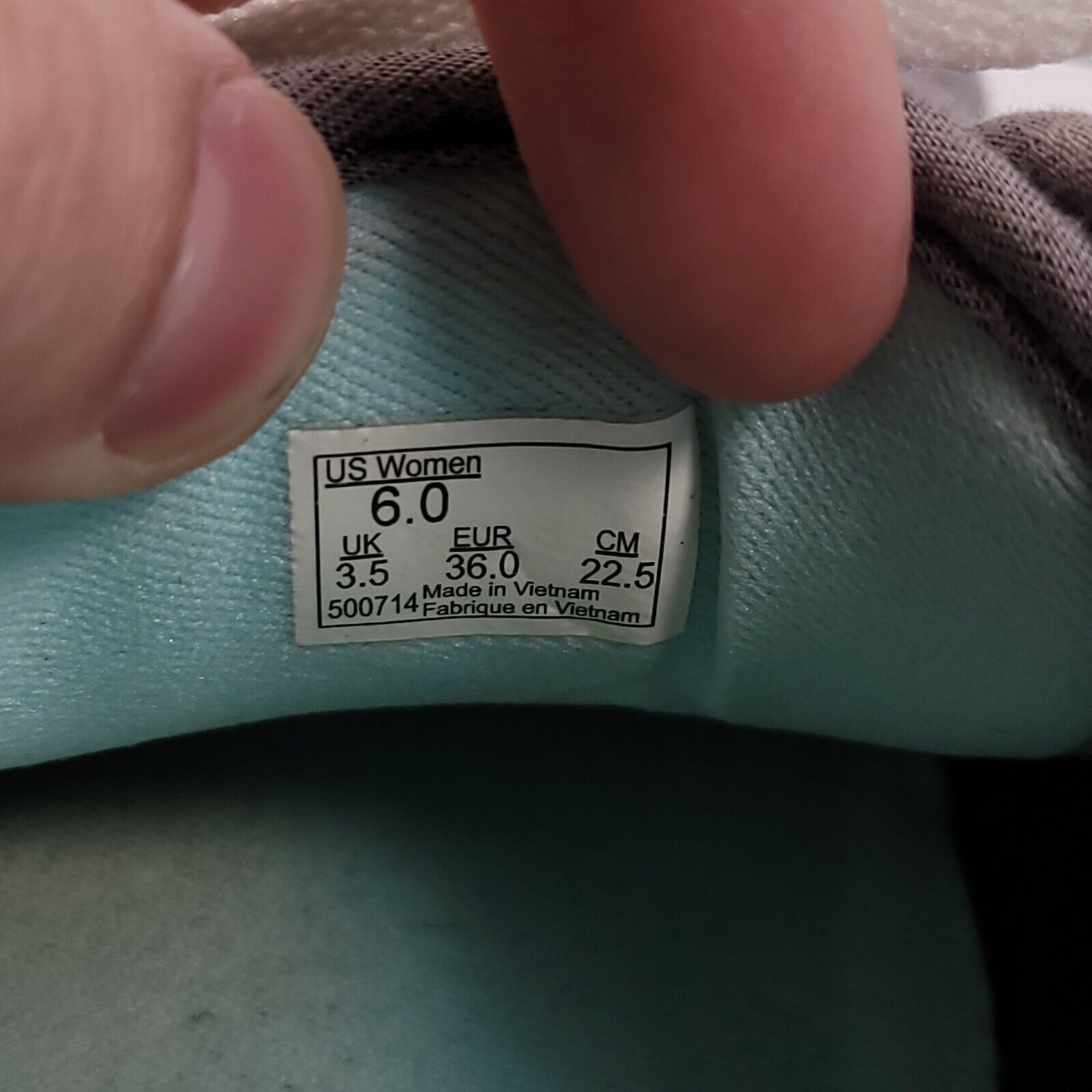 Vans Vans Off the Wall Shoe Womens Size 6 500714 Gray White Size US 6 / IT 36 - 8 Thumbnail