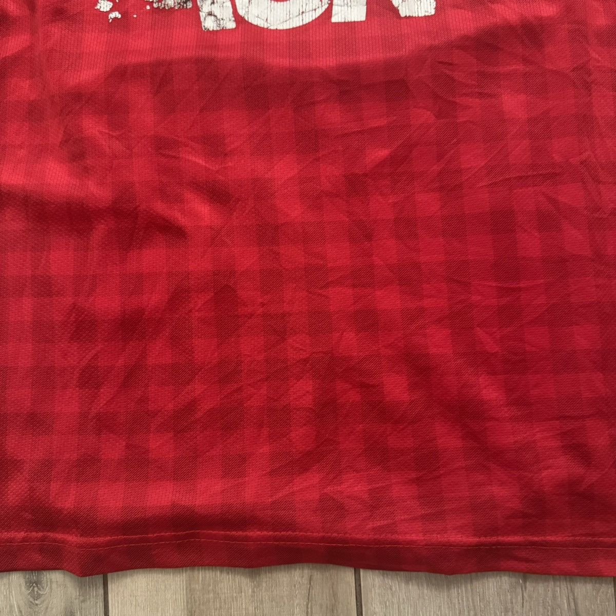 Adidas × Nike Vintage Y2K Red Manchester United Soccer Jersey Kit Fits M-L Size US L / EU 52-54 / 3 - 12 Thumbnail