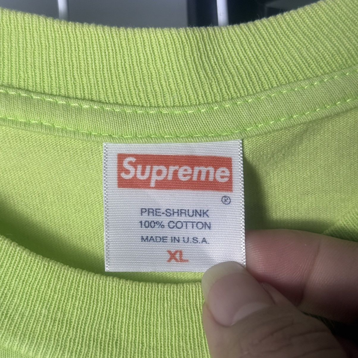 Vintage Supreme Don’t Touch My Shit Ss08 Size US XL / EU 56 / 4 - 5 Thumbnail