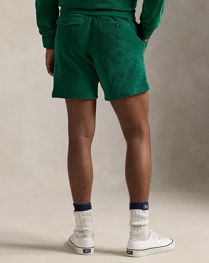 Polo Ralph Lauren Polo Ralph Lauren 6-Inch Polo Terry Short Tennis Green Large Size US 34 / EU 50 - 3 Thumbnail