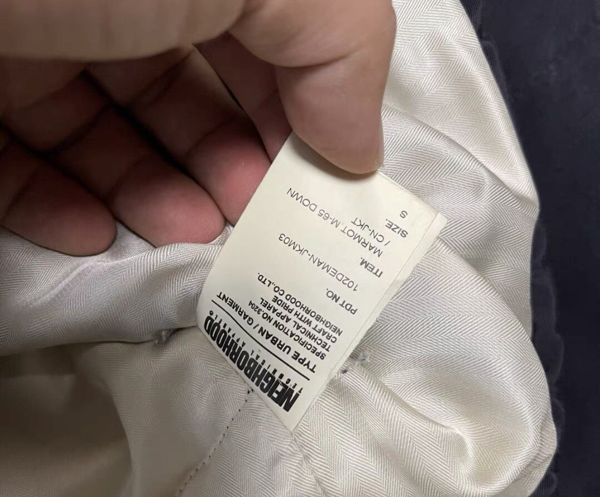 NBDN Nobrandedon NEIGHBORHOOD x Marmot M-65 Down Jacket J16 Size US S / EU 44-46 / 1 - 5 Thumbnail