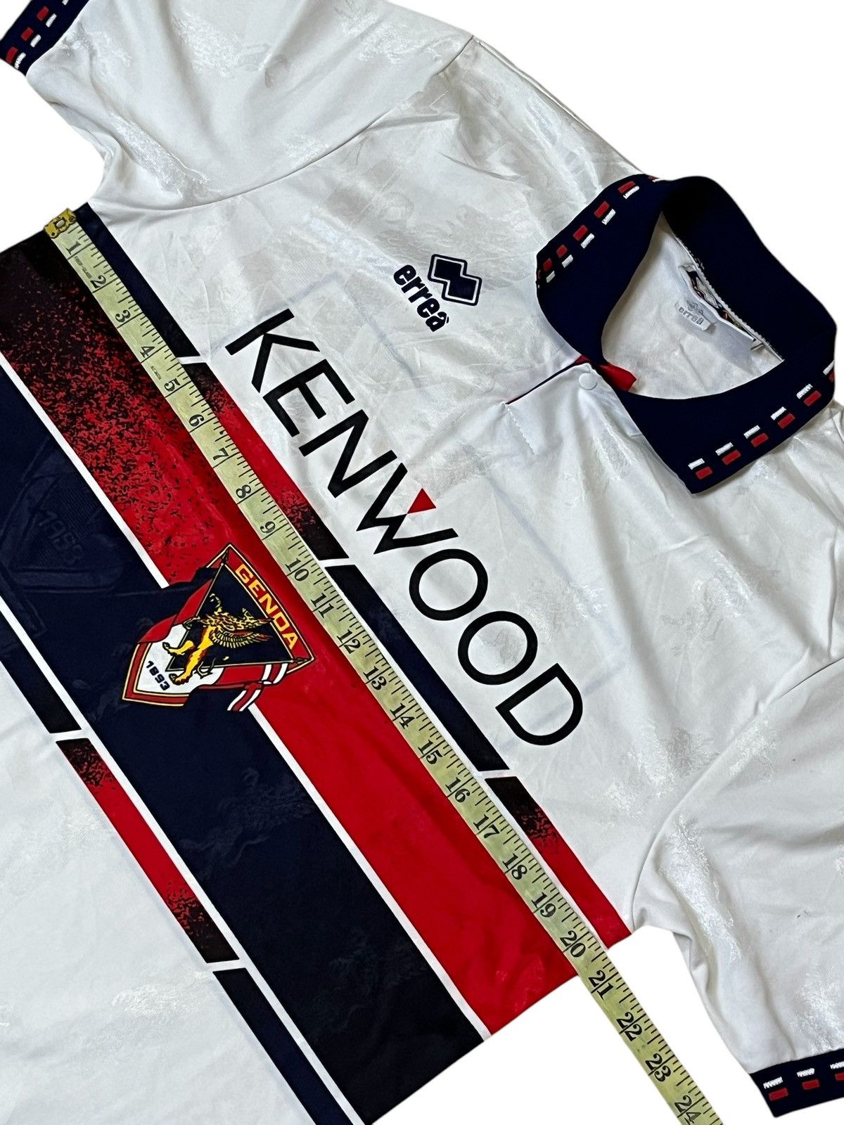 Sports Specialties Vintage 90s “GENOA ERREA #4” 1992-95 away football jersey Size US M / EU 48-50 / 2 - 11 Thumbnail