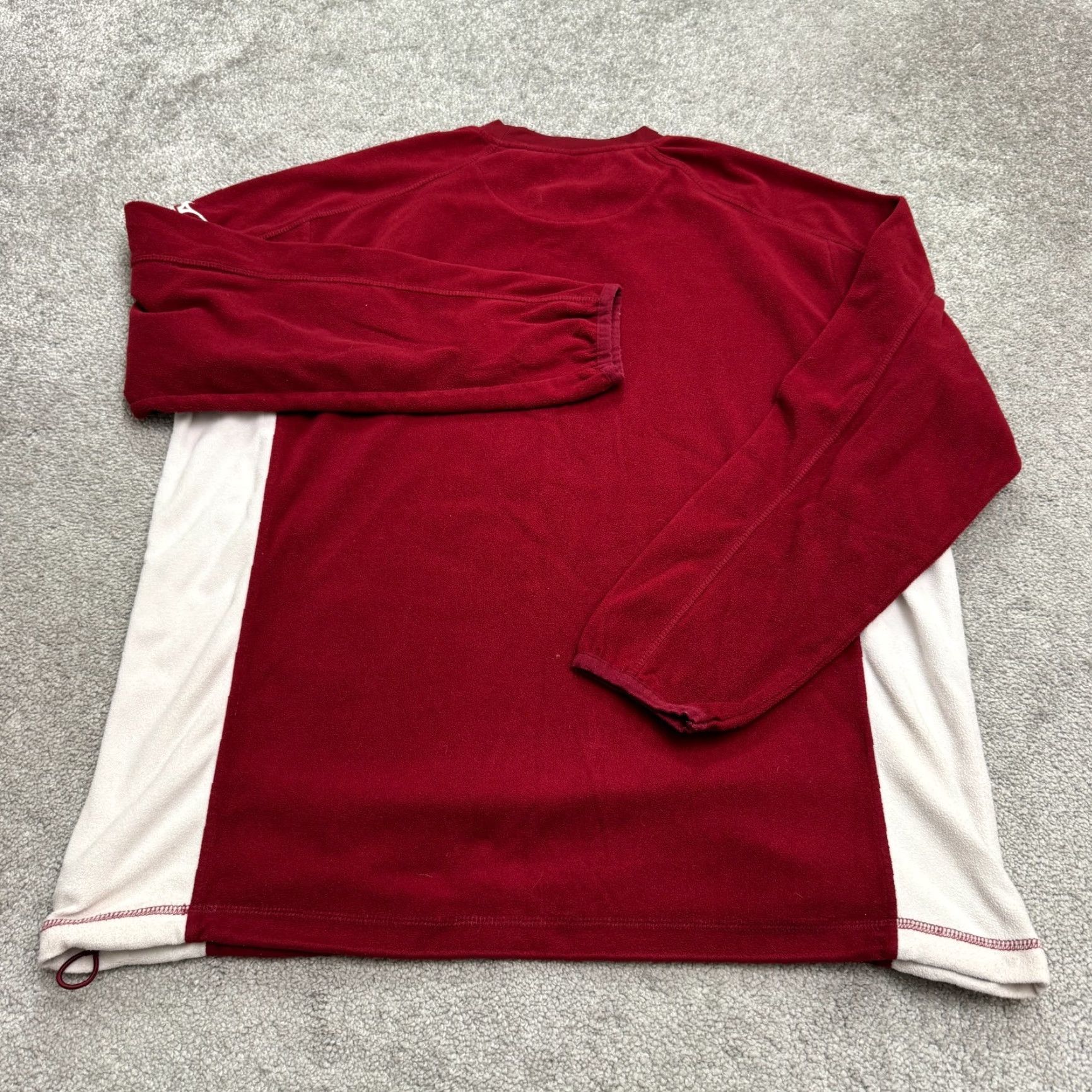 Mizuno VINTAGE Mizuno Sweatshirt Shirt Mens Large Red White Crew Neck Pullover Fleece Logo All Seasons Outdoor Sports Streetwear Casual 90s Size US L / EU 52-54 / 3 - 2 Thumbnail