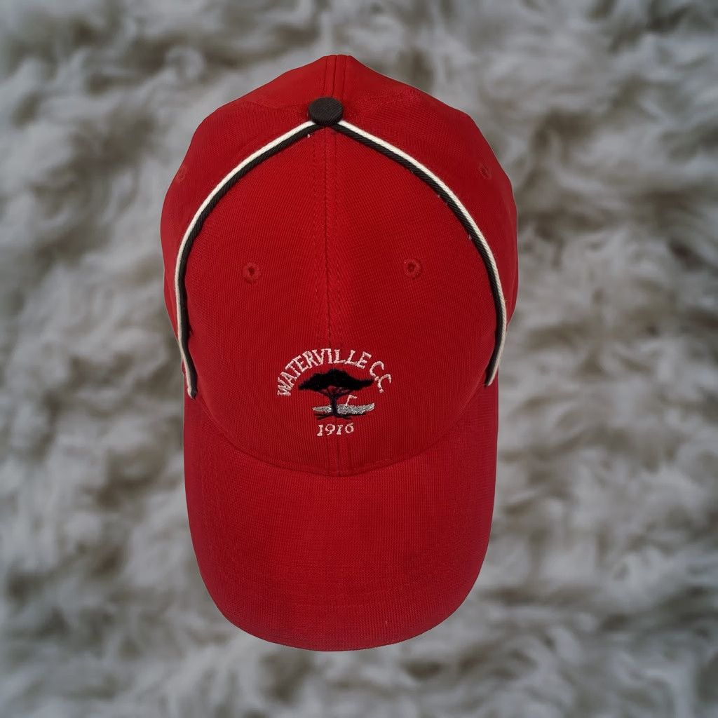 Vintage Ahead Hat Adults Red Classic Cut Adjustable Baseball Cap Size ONE SIZE - 1 Thumbnail