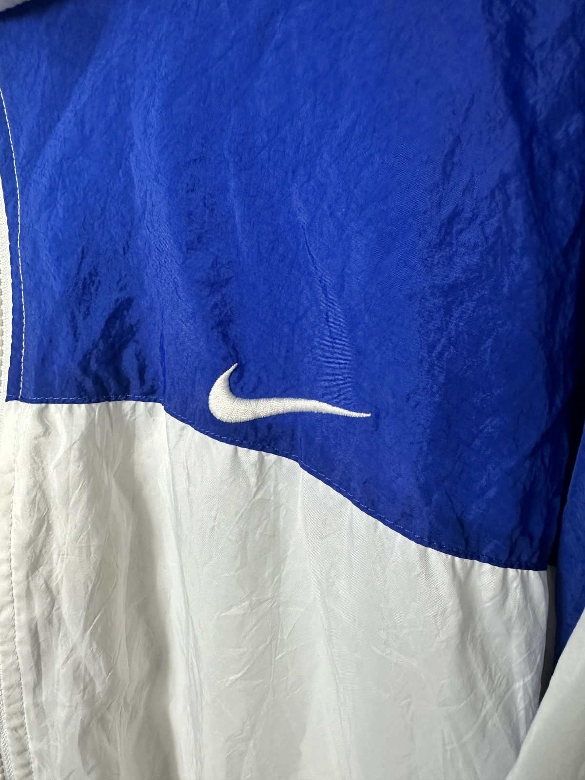 Nike × Vintage Nike Vintage 90s Nylon Light Jacket Size US XXL / EU 58 / 5 - 3 Thumbnail