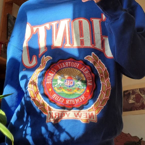 Other 90’s NY Giants Home Team Vintage NFL Crewneck Sweatshirt - L Size US L / EU 52-54 / 3 - 6 Thumbnail