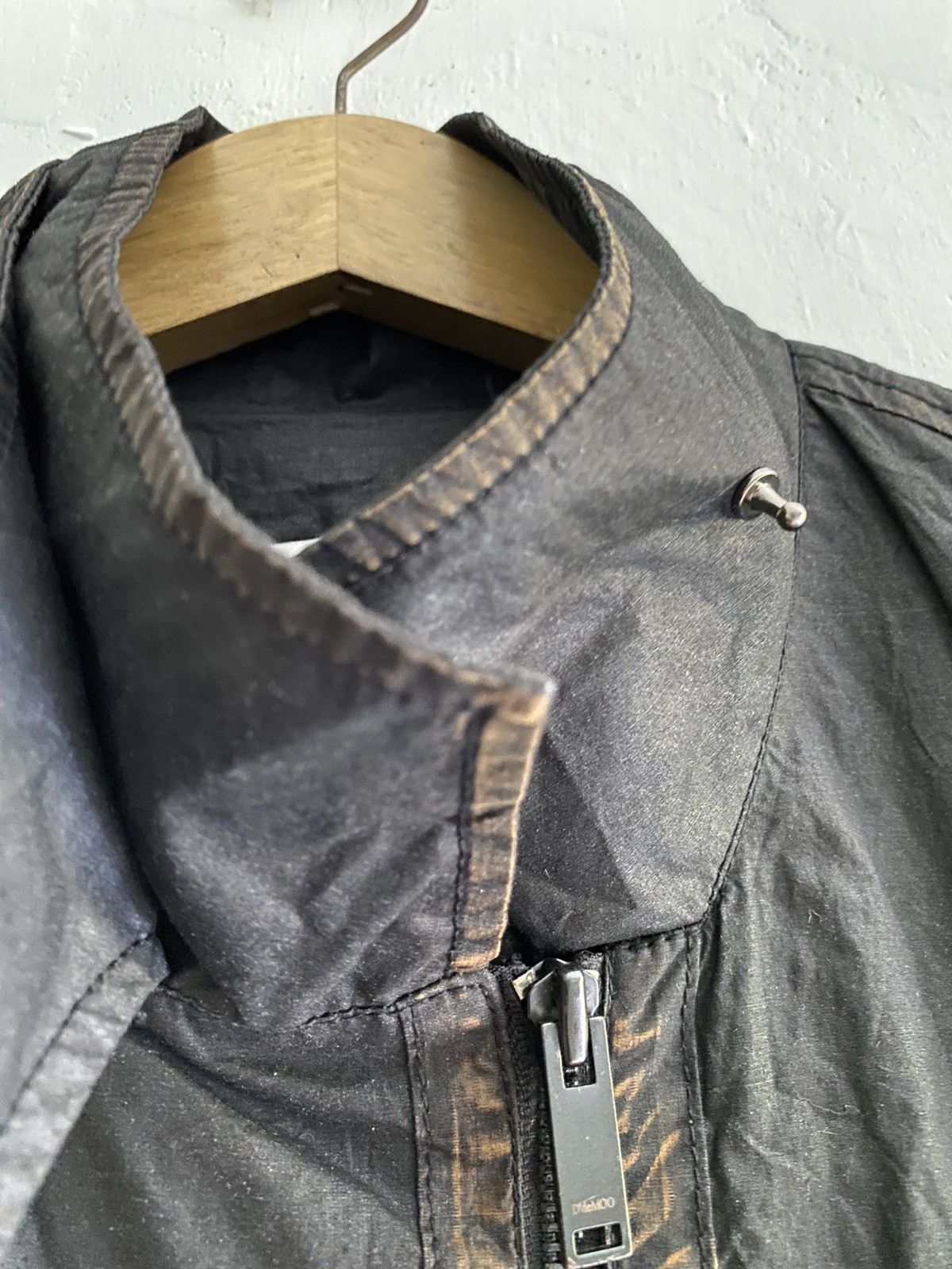 If Six Was Nine × Japanese Brand × Le Grande Bleu (L.G.B.) Japanese D’deMOO waxed jacket lgb style Size US M / EU 48-50 / 2 - 7 Thumbnail