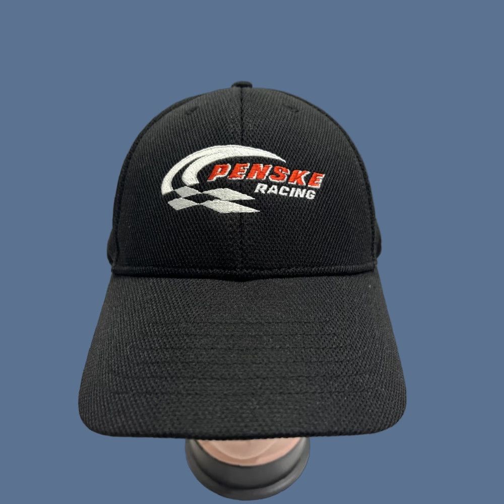Vintage Penske Racing Mens Black snapback Hat Baseball Cap Adult adjustable new Size ONE SIZE - 1 Thumbnail