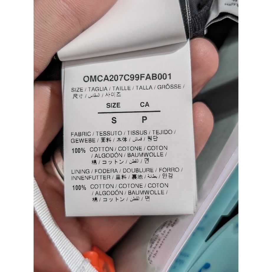 Off-White o1rshd1 Diag Pkt Carpenter Pant in Black/White Size US 30 / EU 46 - 18 Thumbnail