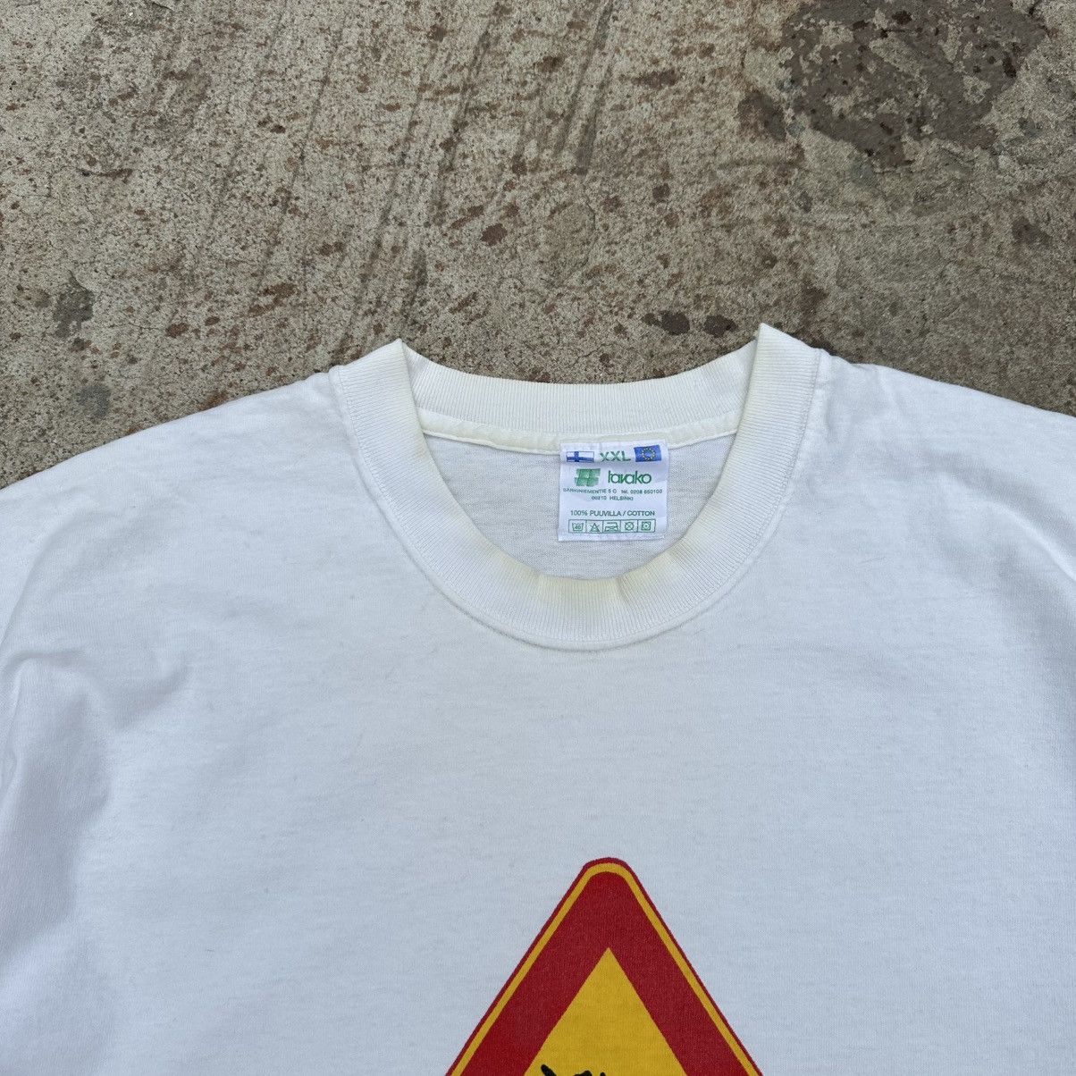 Japanese Brand × Vintage Vintage Adult “ Finland Stop Attention reindeer “ T-shirts Size US XXL / EU 58 / 5 - 4 Thumbnail