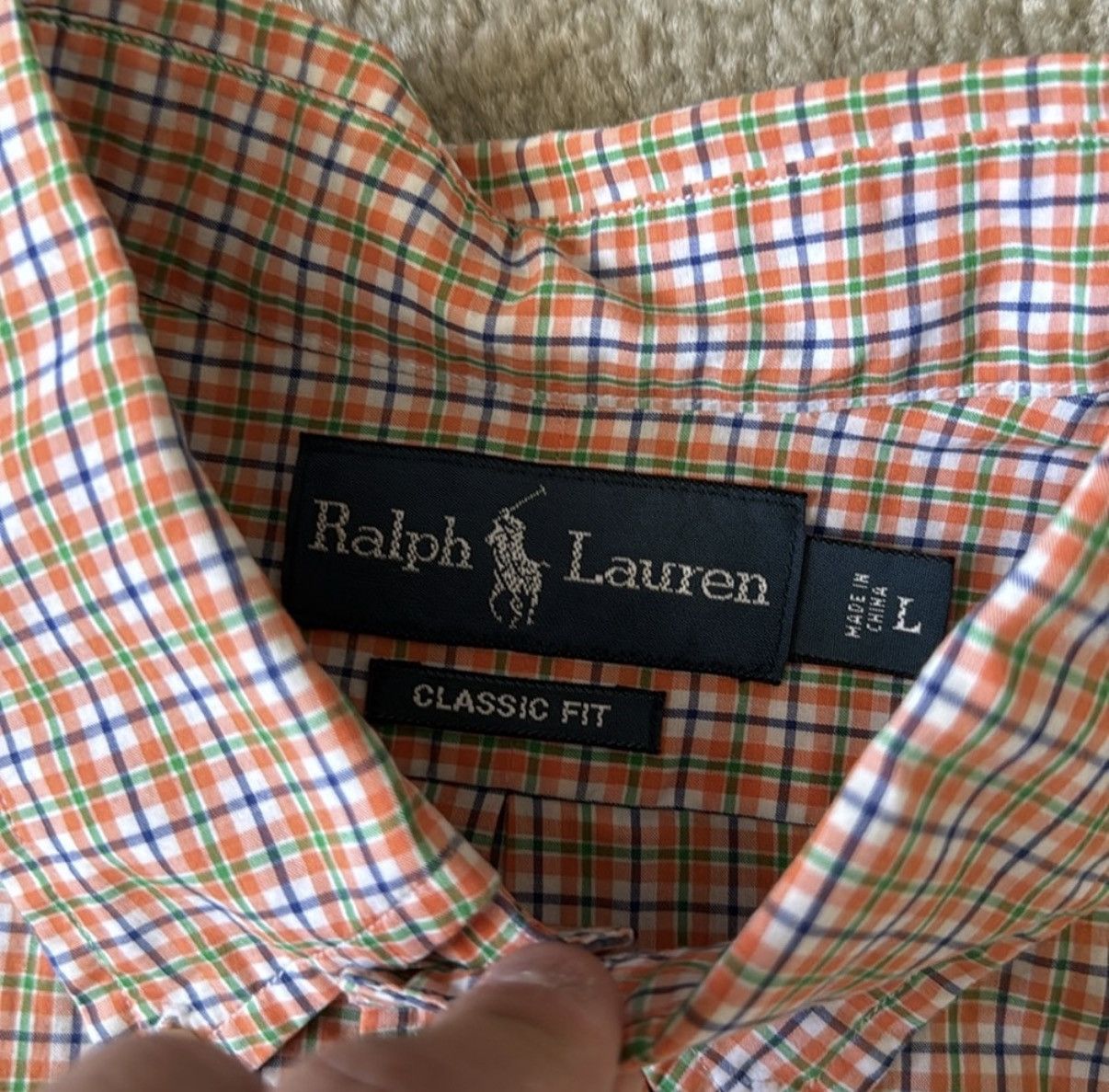Ralph Lauren Ralph Lauren Classic Fit Button Up Shirt Size US L / EU 52-54 / 3 - 4 Thumbnail
