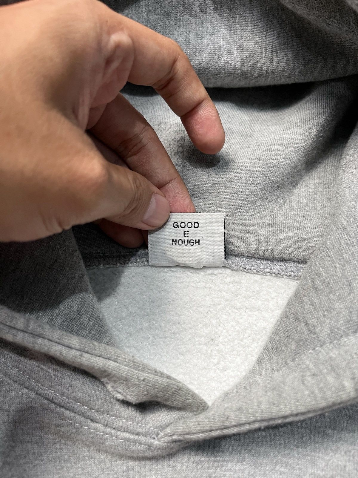 Hiroshi Fujiwara Vintage 2002 GDEH Good! Enough by Hiroshi Fujiwara Hoodie Size US XL / EU 56 / 4 - 8 Thumbnail