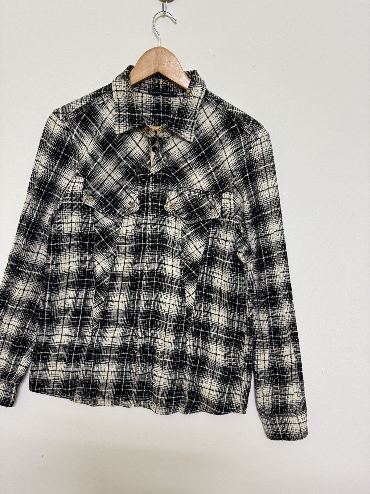Marithe + Francois Girbaud FLANNEL MARITHE FRANCOIS GIRBAUD PLAID BUTTON UP Size US S / EU 44-46 / 1 - 4 Thumbnail