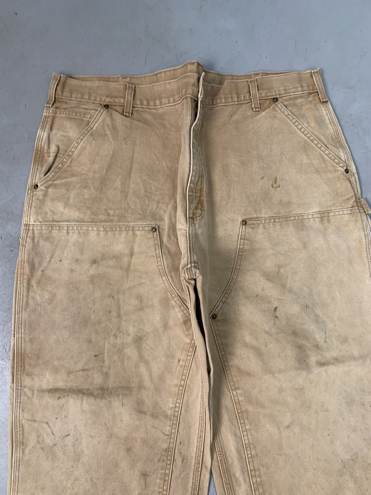 Carhartt Vintage Carhartt B01 BRN double knee carpenter denim Size US 44 / EU 60 - 3 Thumbnail