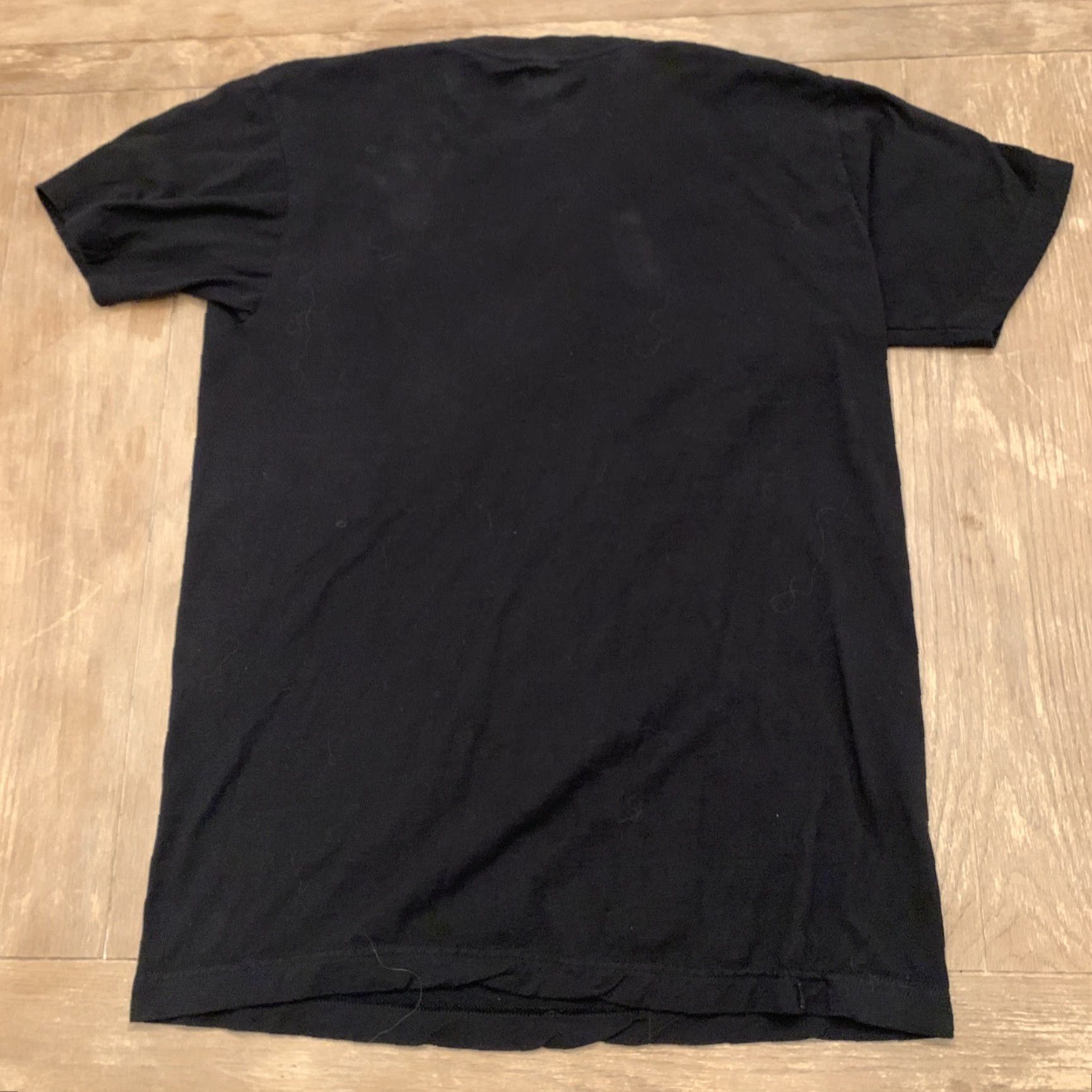 Tultex VINTAGE Lazer Wulf Band T-Shirt Black M Men Size T-Shirt Skull Blood Creepy 90s Concert Twist? Size US M / EU 48-50 / 2 - 4 Thumbnail