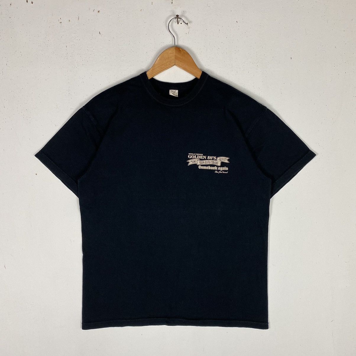 The Flat Head THE FLAT HEAD Black Mint Tee Size US M / EU 48-50 / 2 - 4 Thumbnail