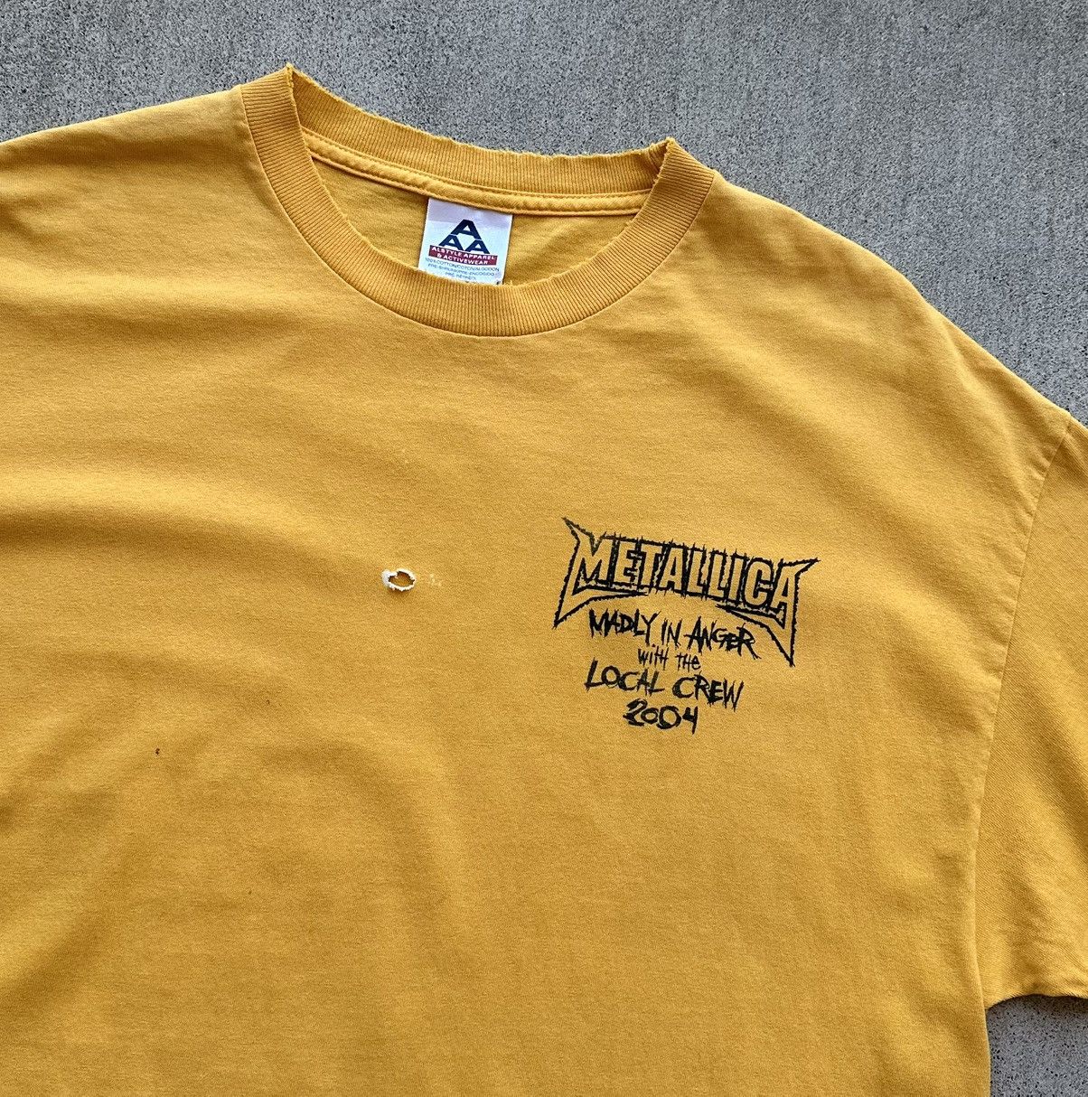 Metallica Vintage Metallica T Shirt Madly In Anger Y2K Local Crew Size US XL / EU 56 / 4 - 1 Thumbnail