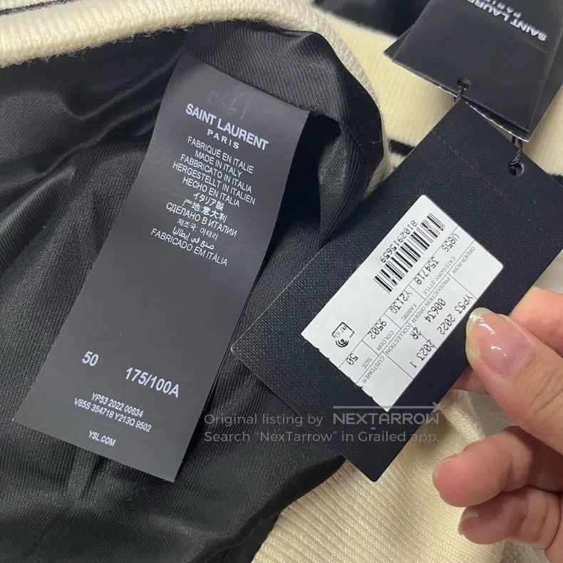 Saint Laurent Paris Saint Laurent Paris jacket Size US S / EU 44-46 / 1 - 7 Thumbnail