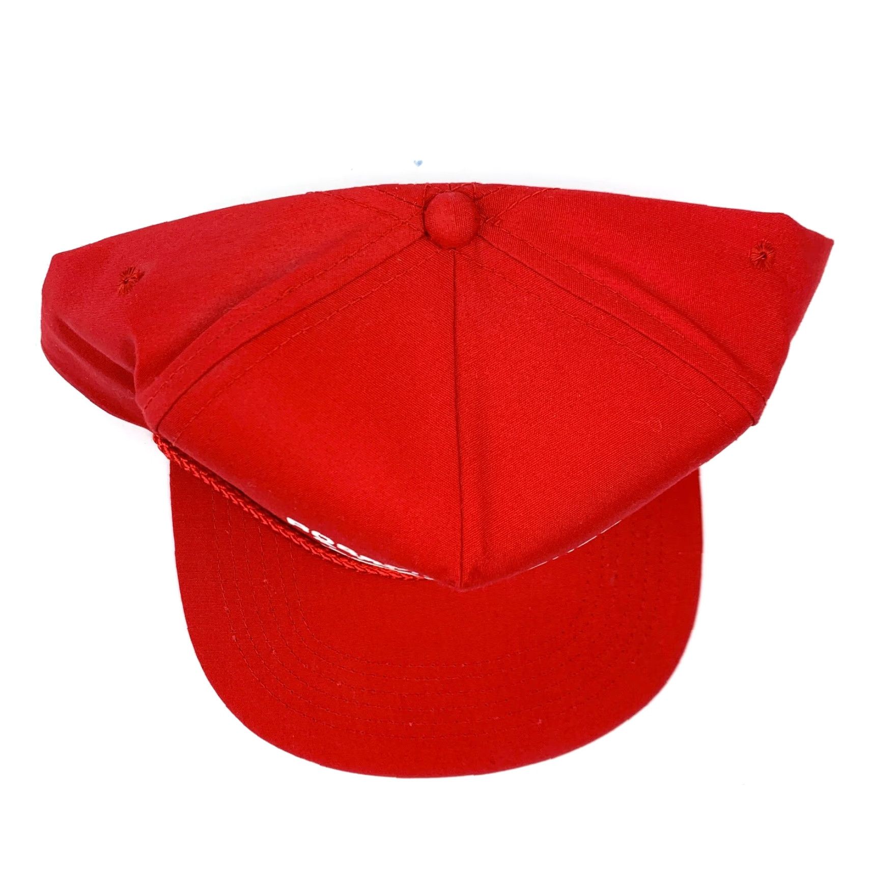 Vintage Vintage Rossville Kansas Truck & Tractor Red Snapback Cap User: Vintage Rossville Kansas Truck & Tractor Red Rope Snapback Cap Size ONE SIZE - 2 Thumbnail
