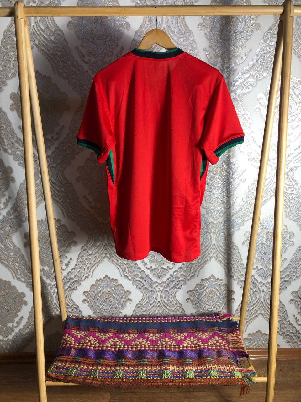 Nike VINTAGE NIKE PORTUGAL SOCCER JERSEY RONALDO BLOKE Y2K 90s Size US L / EU 52-54 / 3 - 6 Thumbnail