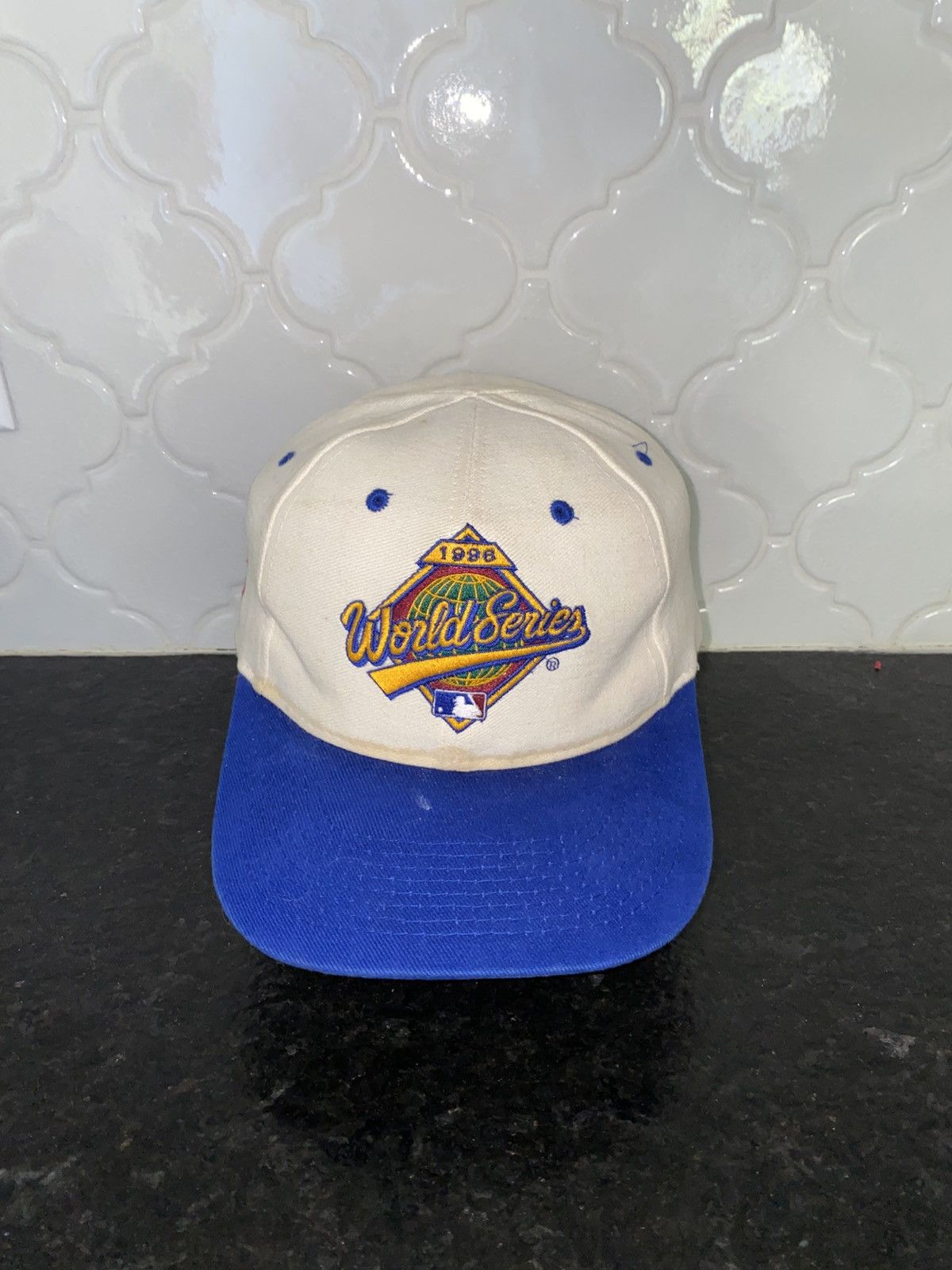 Logo 7 Vintage 1996 World series logo snapback Size ONE SIZE - 1 Thumbnail