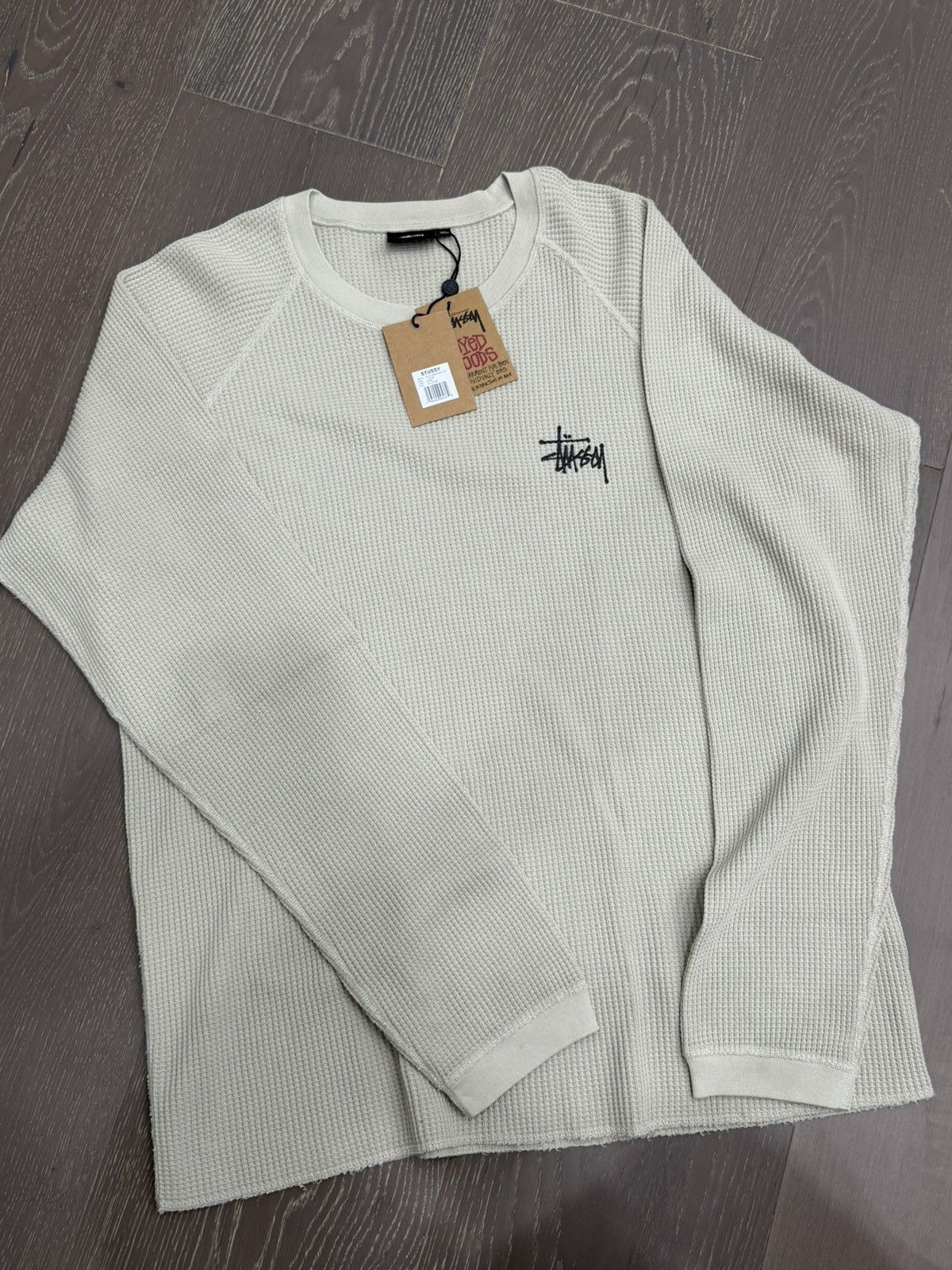 Stussy Stussy Raglan Thermal (Bone) Size US XXL / EU 58 / 5 - 1 Thumbnail