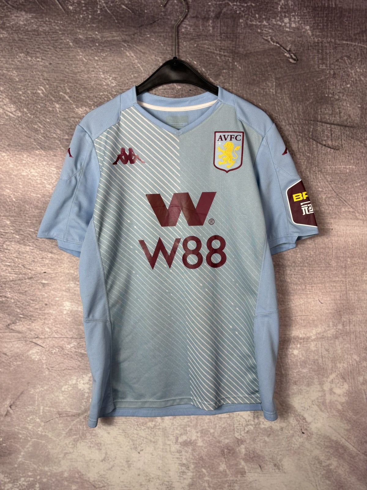 Kappa Aston Villa Kappa 2019/20 Pro Away Soccer Jersey Shirt Size US M / EU 48-50 / 2 - 2 Thumbnail