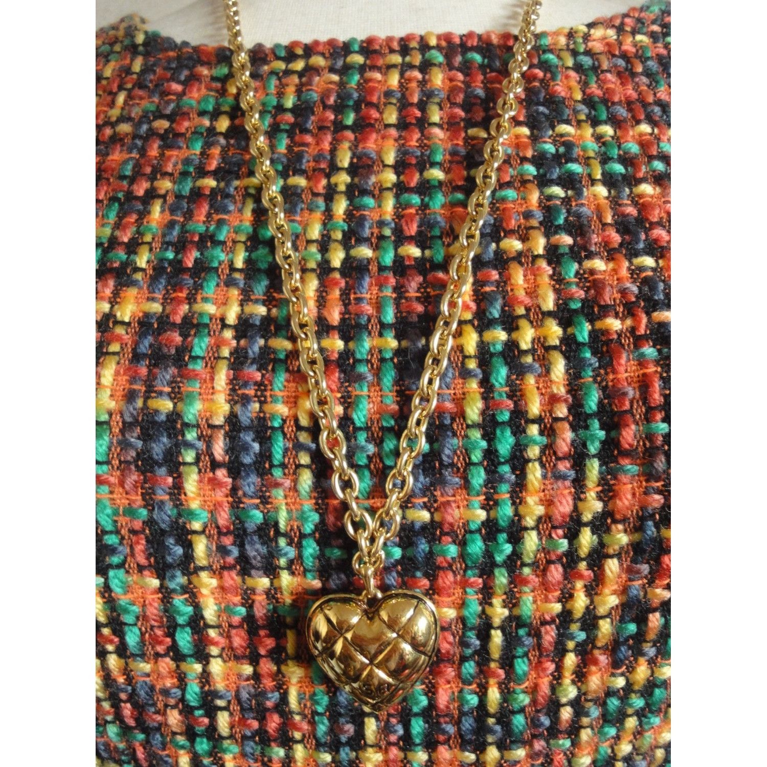 Sonia Rykiel Vintage Sonia Rykiel golden heart shape long chain necklace Size ONE SIZE - 3 Thumbnail