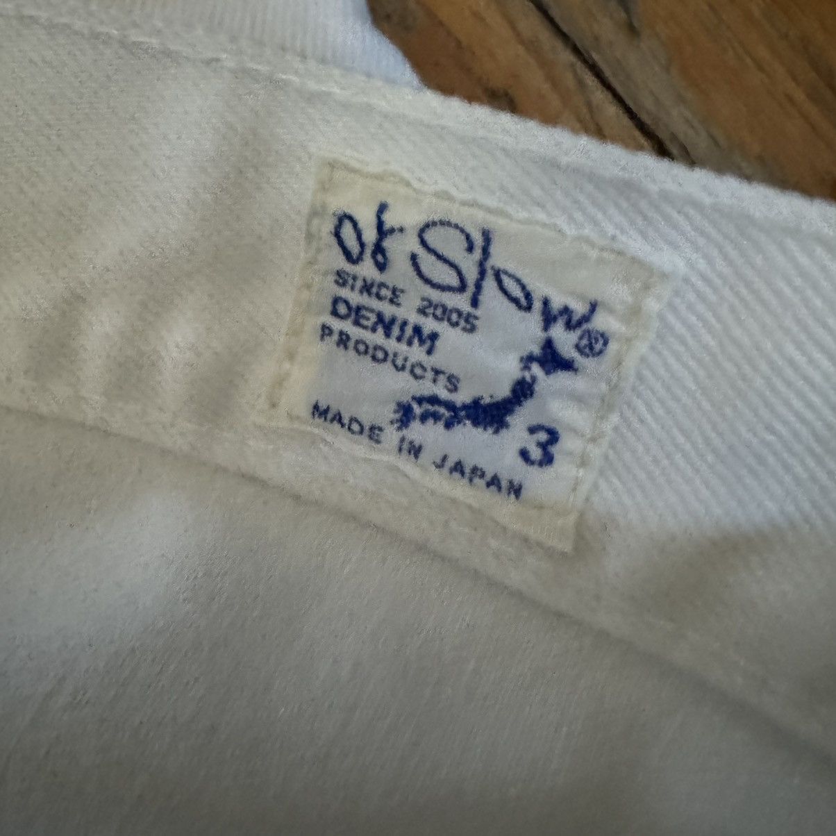 Japanese Brand × Orslow OrSlow White Straight Leg Workwear Pants Painter 29 x 24 Size 29" - 6 Thumbnail