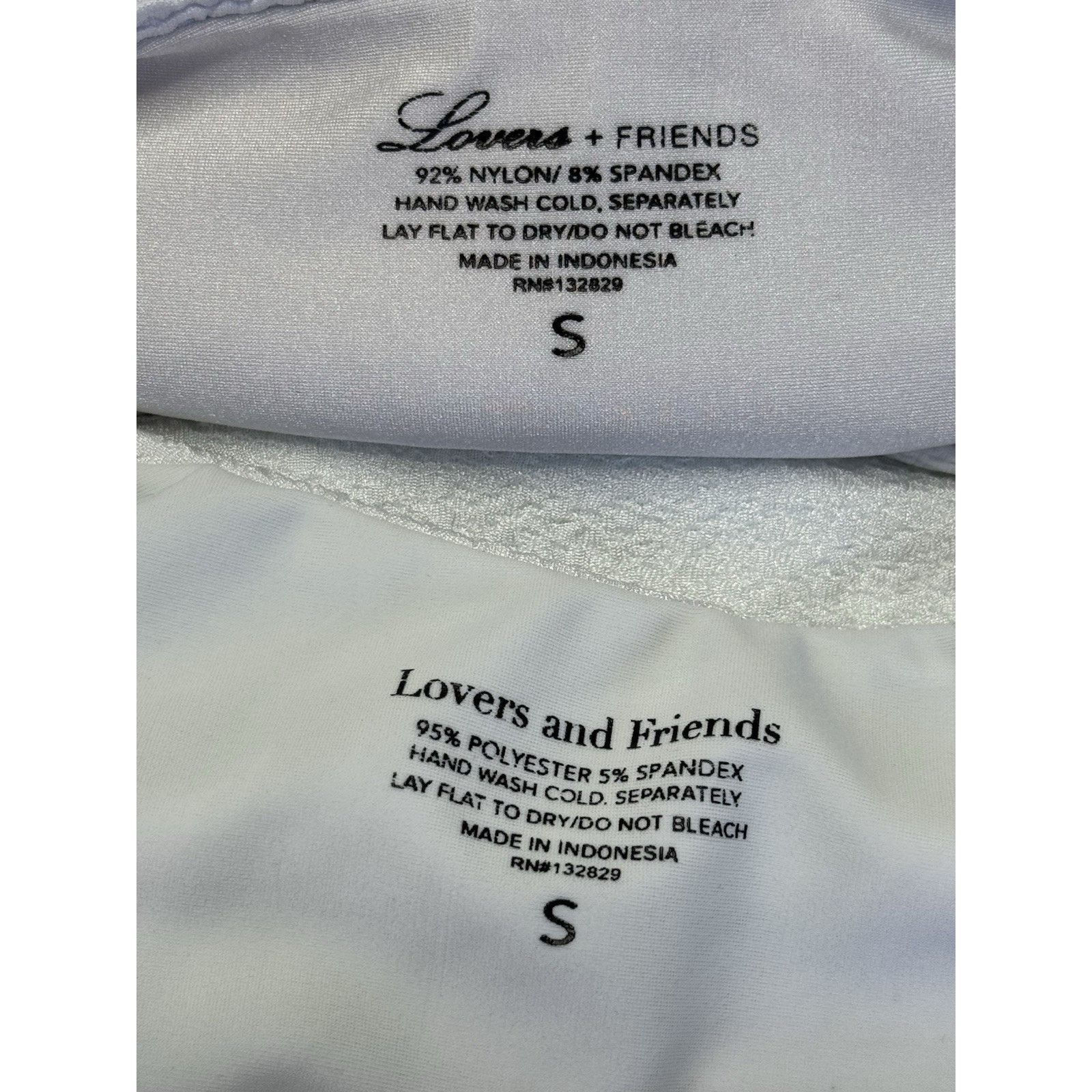 Other LOVERS + FRIENDS Tess Off Shoulder High Waist Texture Bikini Size ONE SIZE - 8 Thumbnail