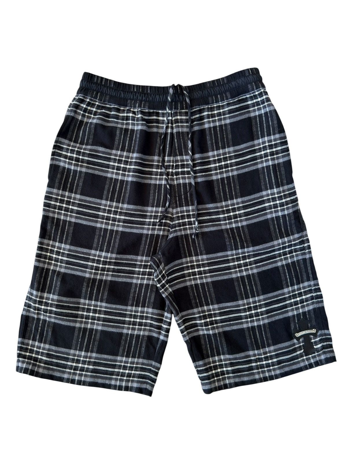 Chrome Hearts Chrome Hearts ‘After School’ Plaid Flannel Long Shorts Size US 34 / EU 50 - 1 Thumbnail