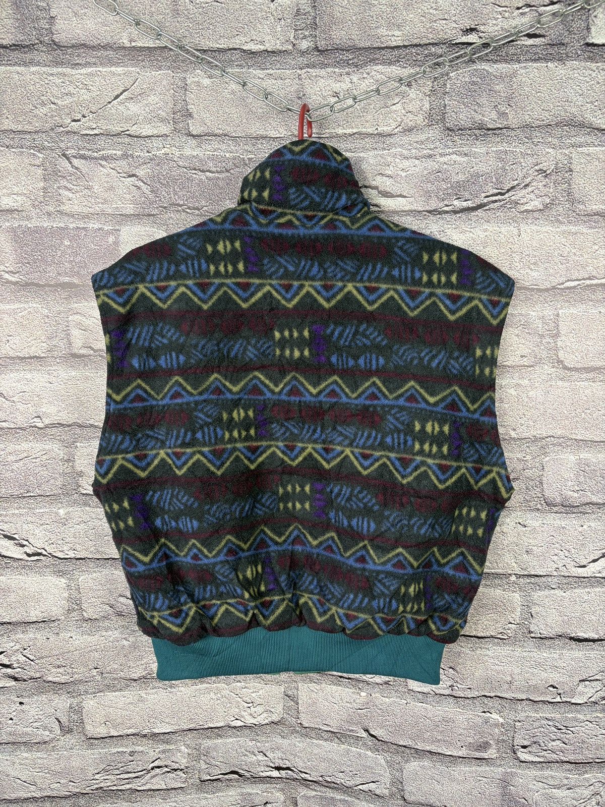 Columbia Vintage wool multicolour vest bilateral Columbia Size US S / EU 44-46 / 1 - 5 Thumbnail