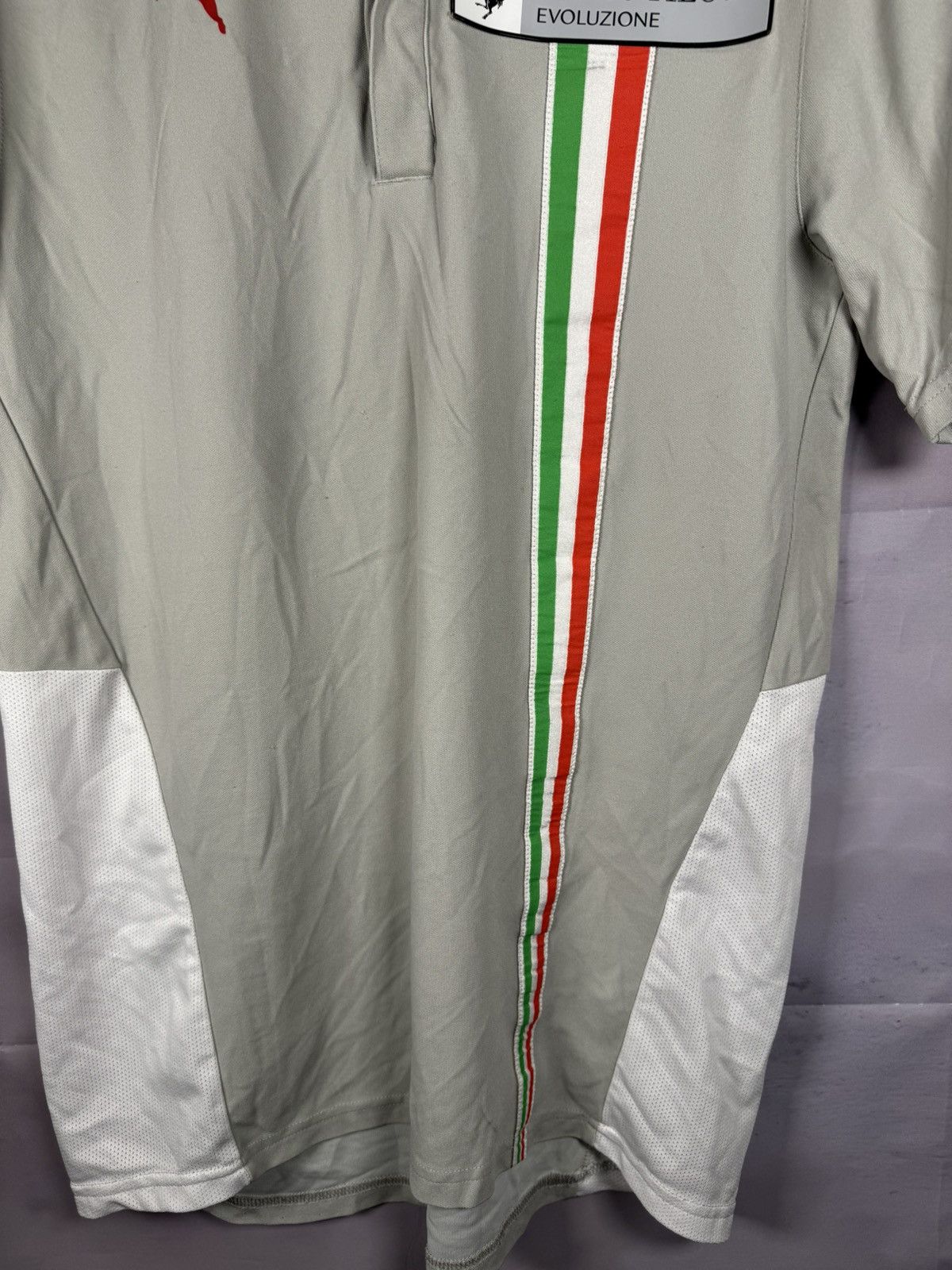 Ferrari × Puma × Vintage Vintage Puma Ferrari Corso Pilota Evoluzione Polo Shirt M sz Size US M / EU 48-50 / 2 - 6 Thumbnail