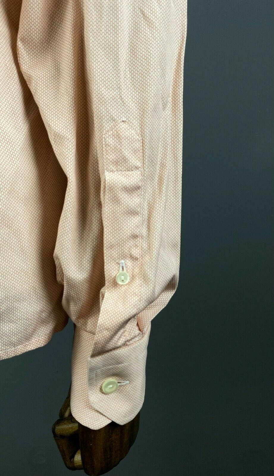 Eton Eton Contemporary Pink Button Up Dress Shirt Size 41/16 Size US M / EU 48-50 / 2 - 9 Thumbnail