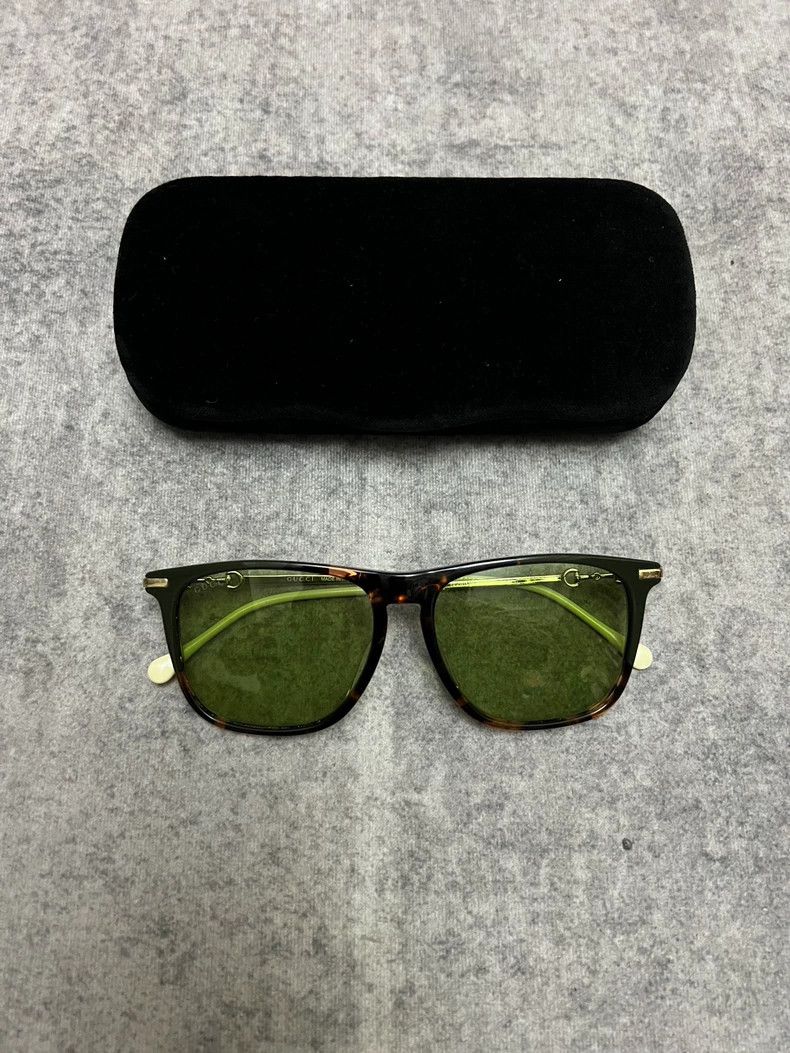 Gucci Gucci Horse buckle sunglasses 2502-Nextarrow Size ONE SIZE - 1 Thumbnail