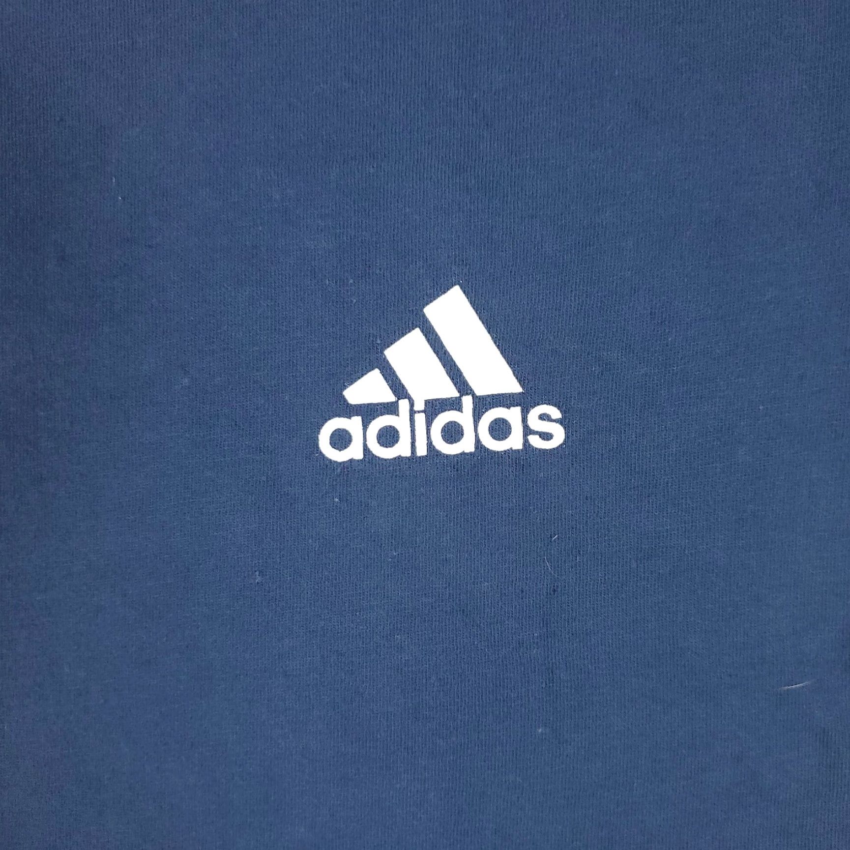 Adidas Adidas T Shirt Men Medium Blue Logo Short Sleeve Crew Neck Cotton Blend Casual Estate Casual Size US M / EU 48-50 / 2 - 2 Thumbnail