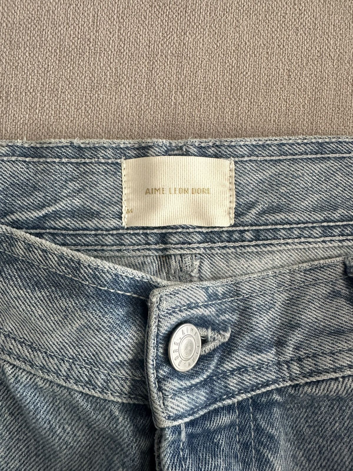Aime Leon Dore Denim Carpenter Pant Light Wash Medium Size US 32 / EU 48 - 3 Thumbnail