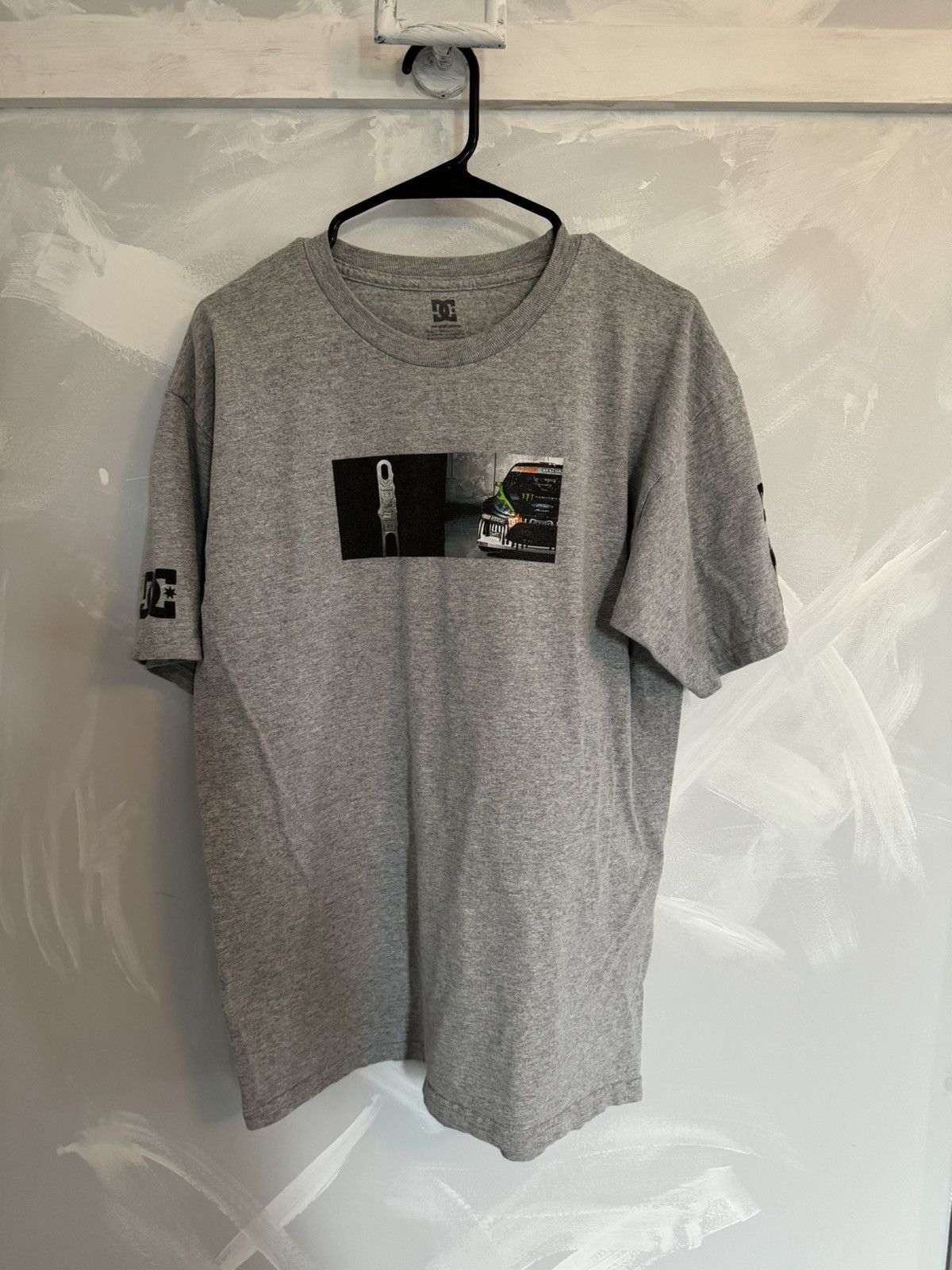 DC × NASCAR DC Nascar Monster Enegy Grey Skater Shirt Rare Avant Garde Size US L / EU 52-54 / 3 - 2 Thumbnail