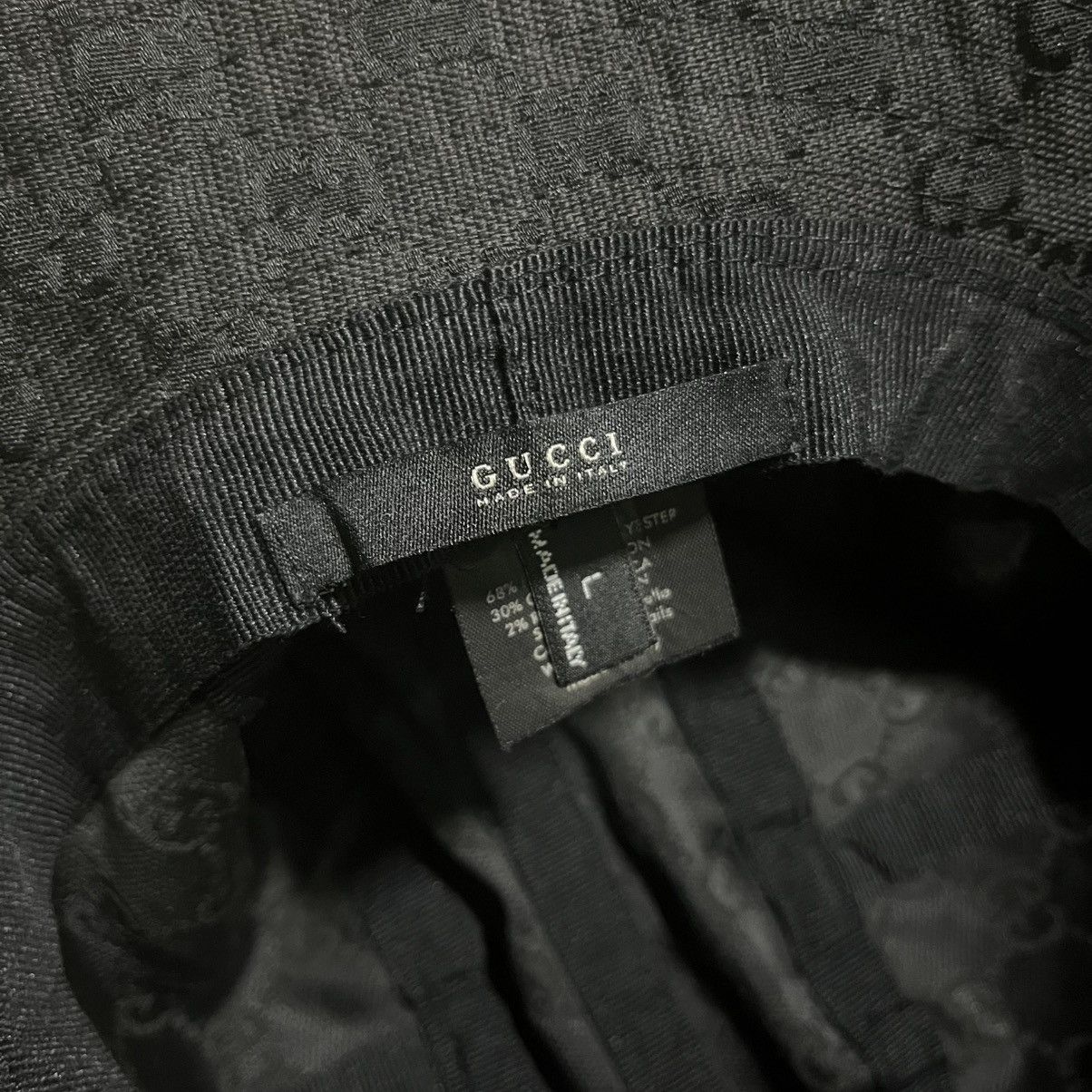 Gucci Vintage Gucci Monogram Hat Size ONE SIZE - 5 Thumbnail