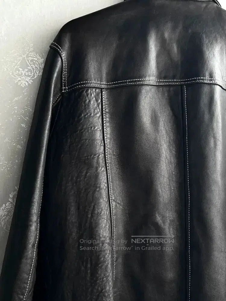 Jean Paul Gaultier Vintage Jean Paul Gaultier lamb leather jacket. Size US L / EU 52-54 / 3 - 3 Thumbnail