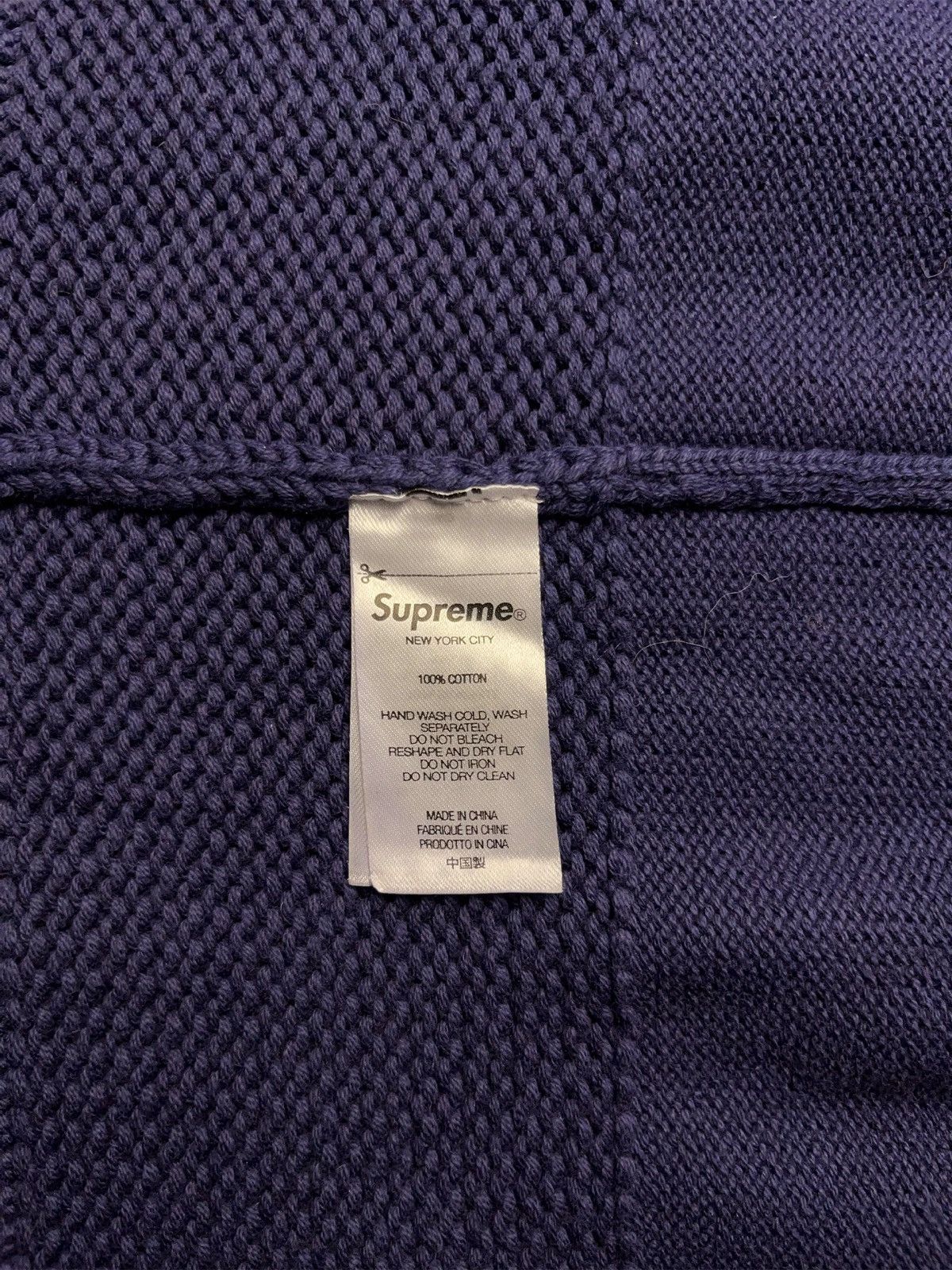 Supreme Supreme small box logo striped sweater Size US M / EU 48-50 / 2 - 4 Thumbnail