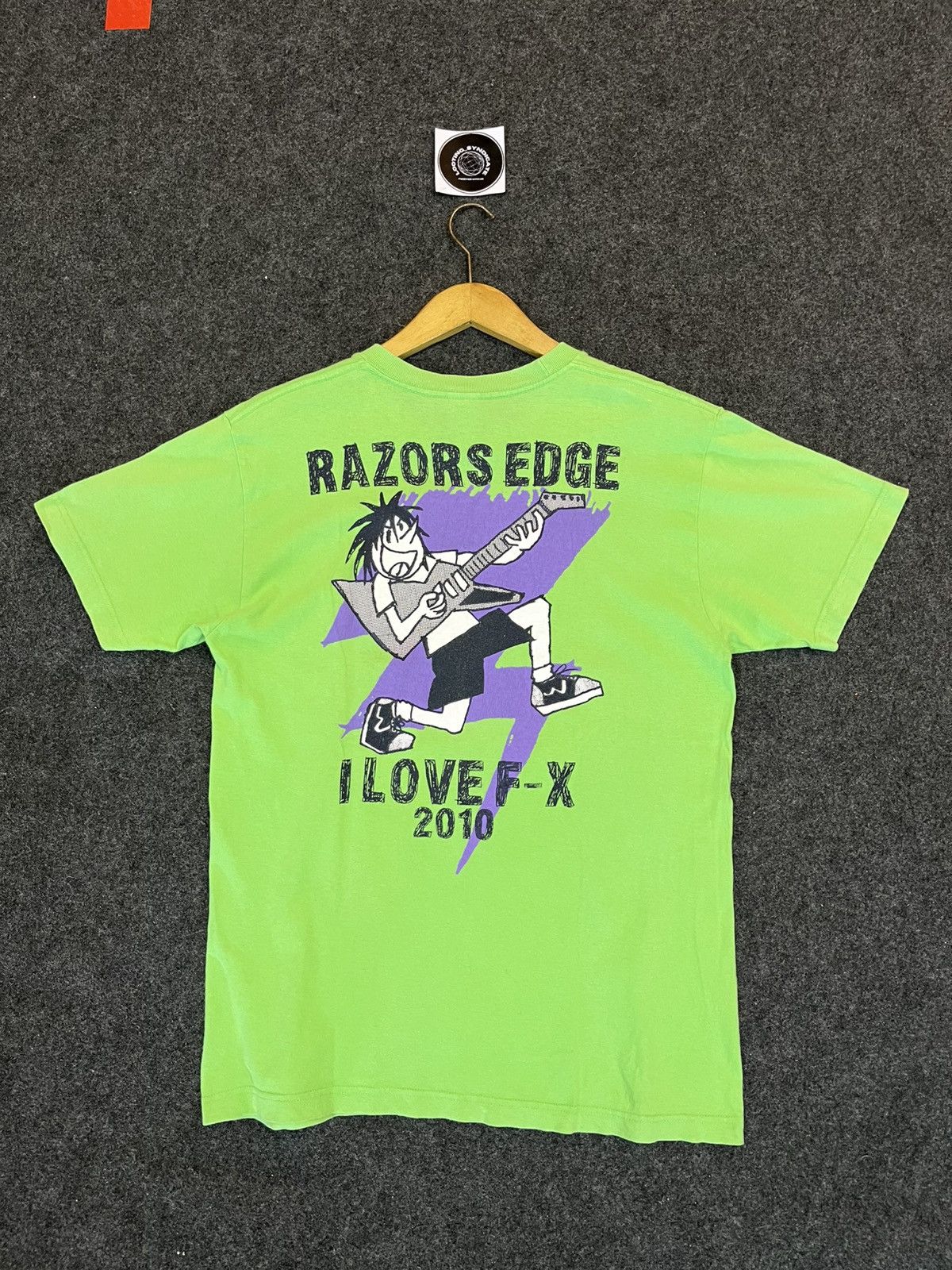 Band Tees 🔥 Rare Item Razors Edge Punk Hardcore Band Japan Tee Size US M / EU 48-50 / 2 - 4 Thumbnail