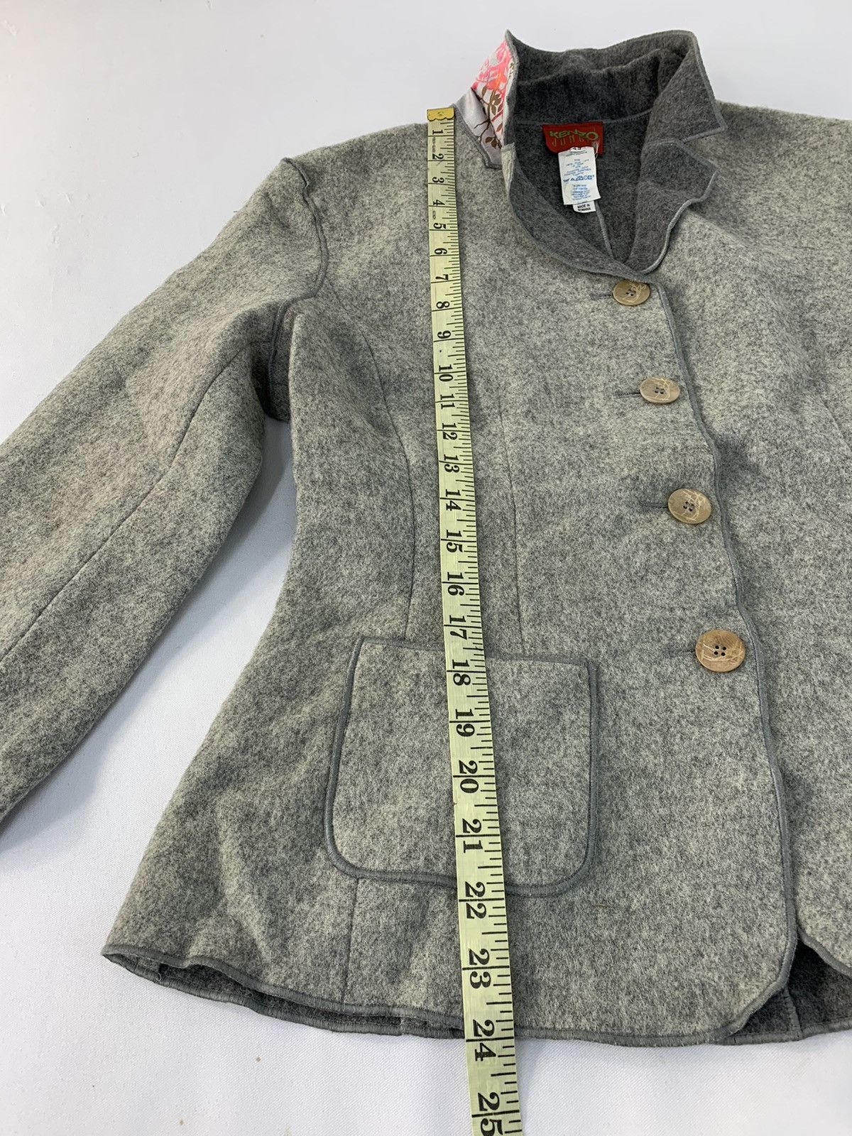 Kenzo 90s Kenzo Jungle Modele Depose Jacket Coat Unique Design Size M / US 6-8 / IT 42-44 - 9 Thumbnail