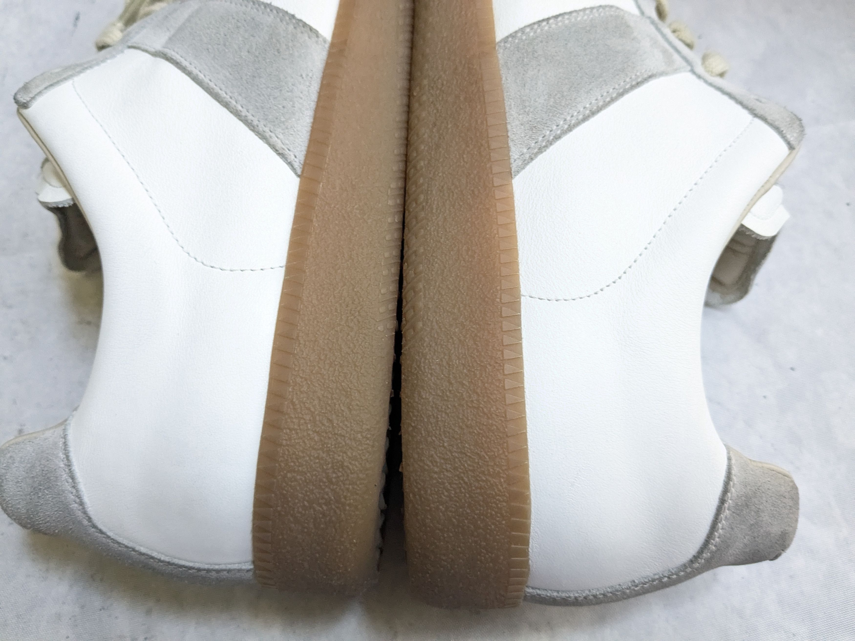 Maison Margiela Maison Margiela Replica GAT Sneaker white gray 13 46 low top Size US 13 / EU 46 - 11 Thumbnail